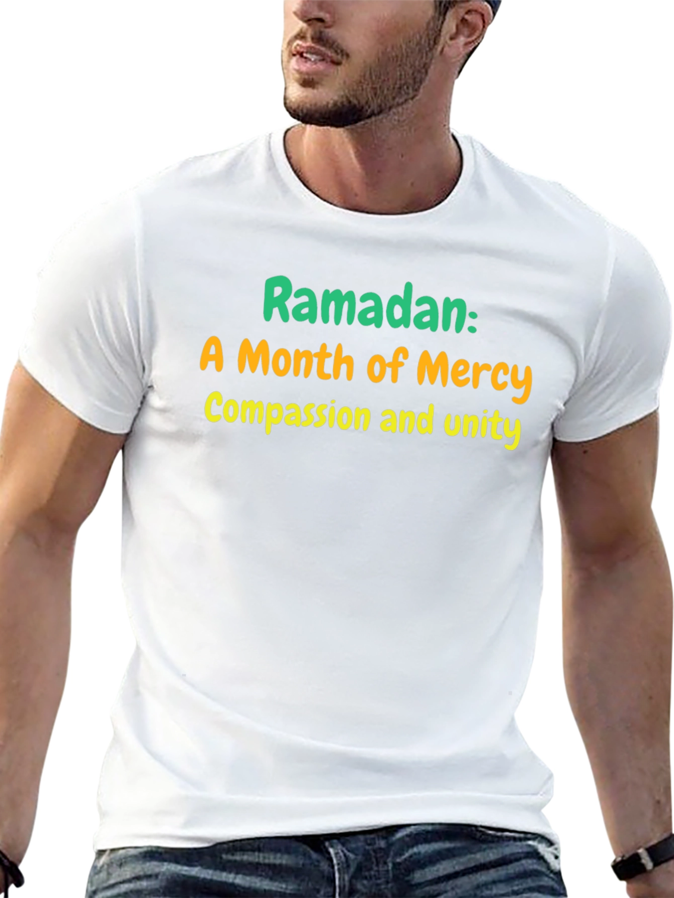 Camiseta Negra: Ramadán Mes de Misericordia