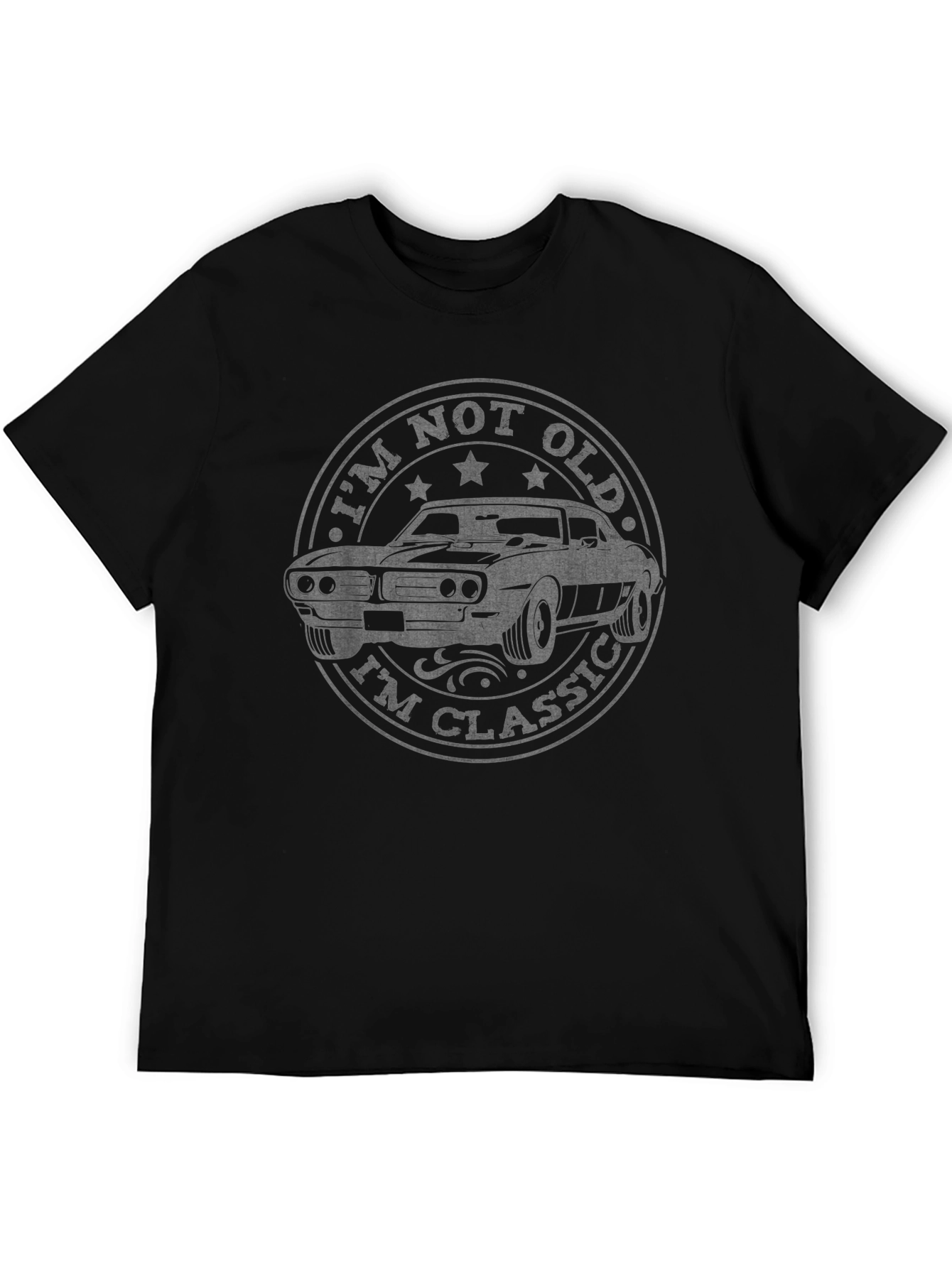 Camiseta Hombre Clásica - No Soy Viejo Soy Clásico