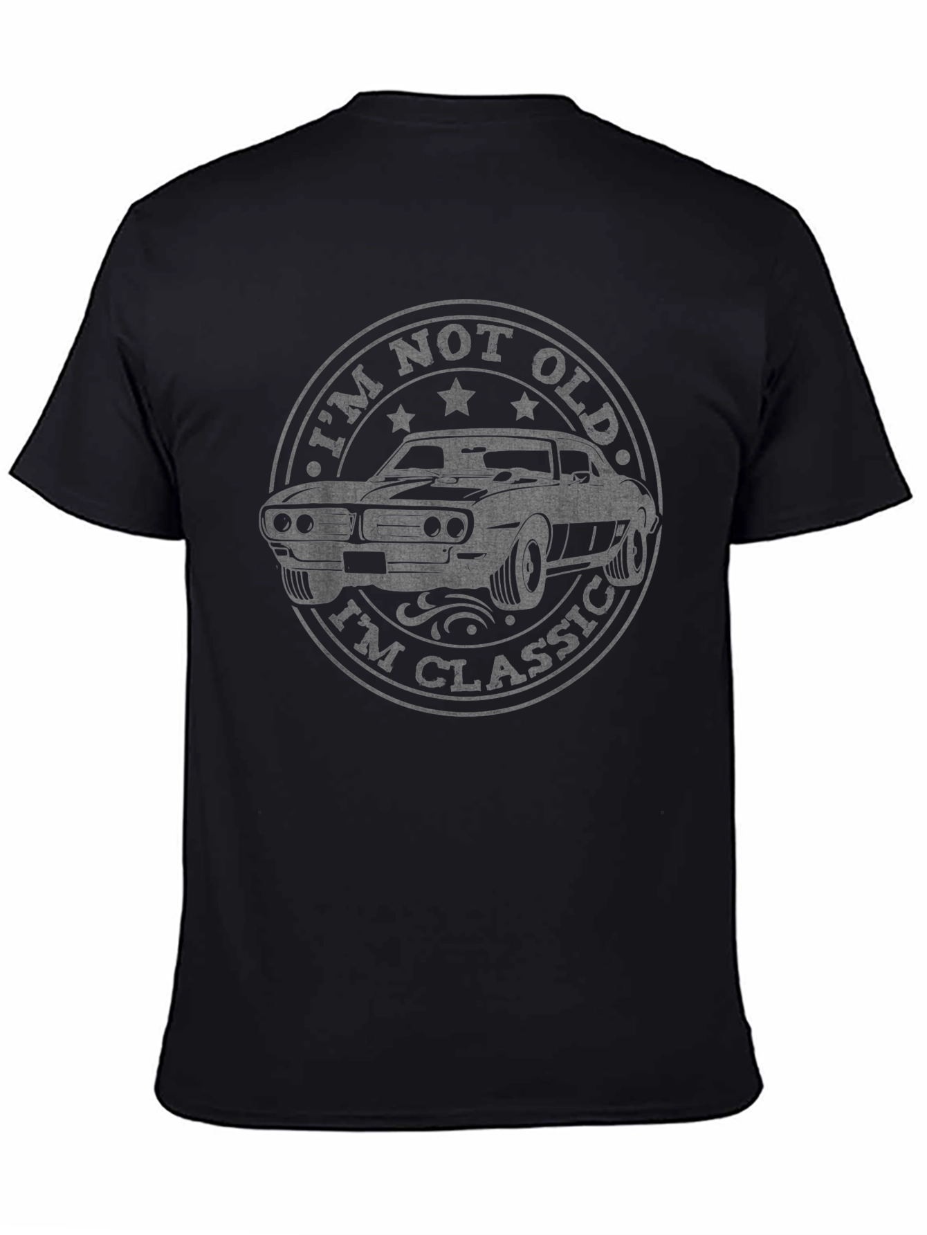 Camiseta Hombre Clásica - No Soy Viejo Soy Clásico