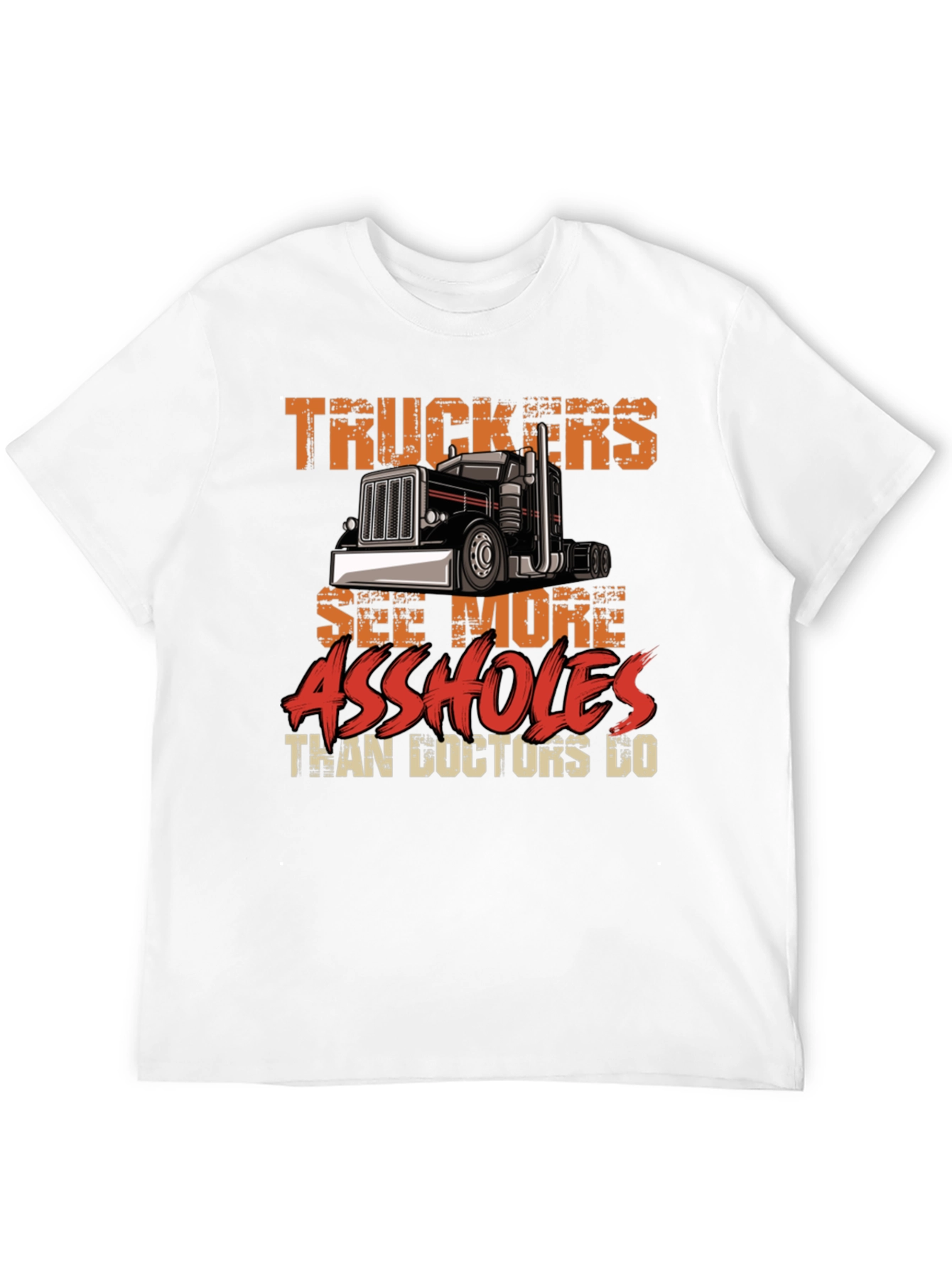 Camiseta Negra Truckers
