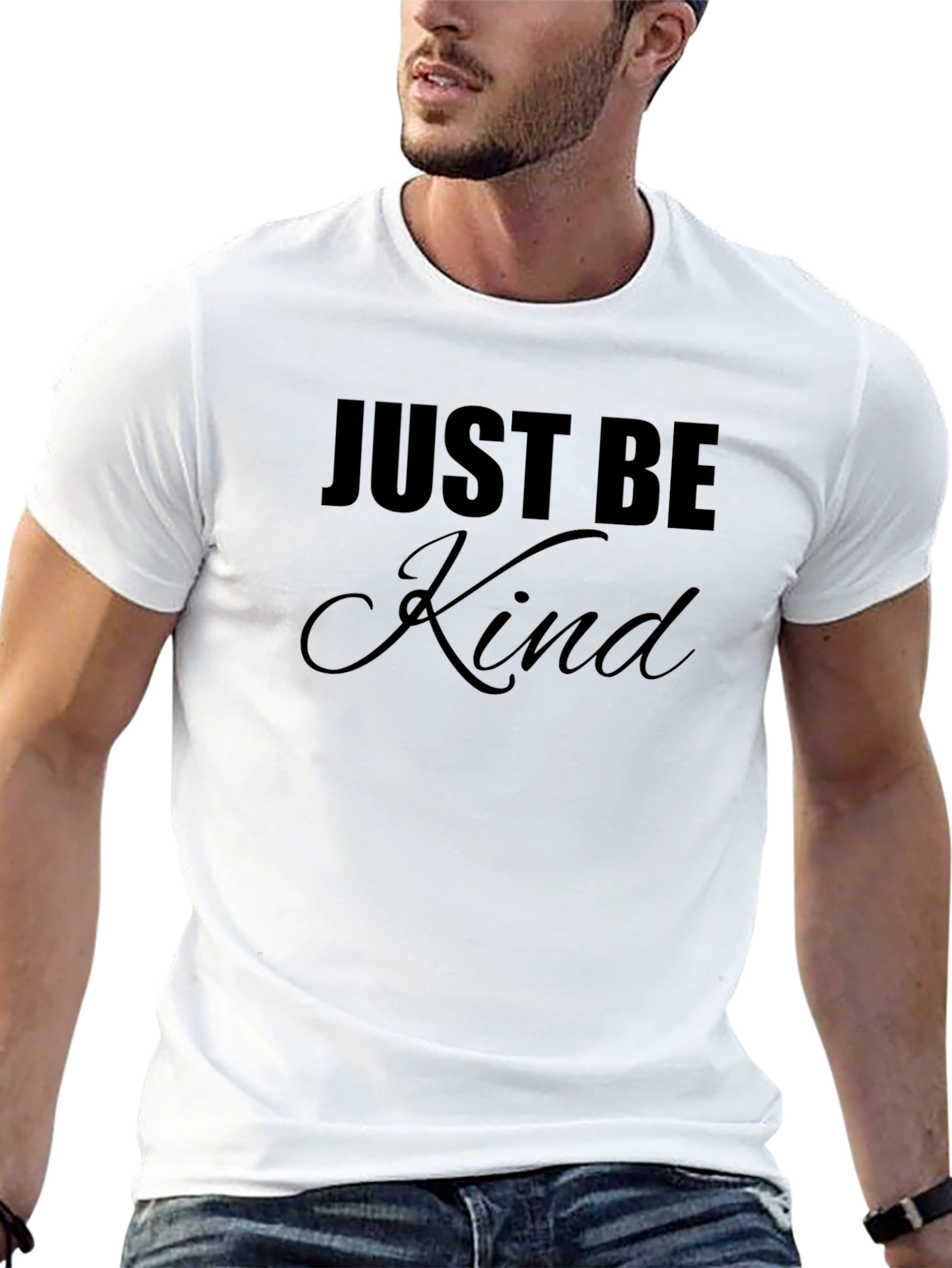 Camiseta Negra Just Be Kind