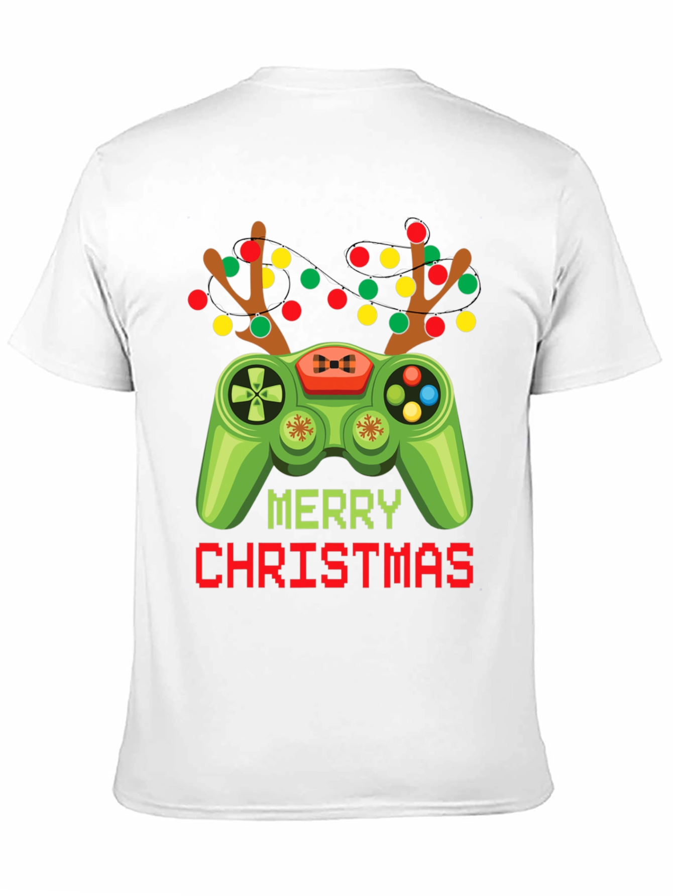 Camiseta Navideña Gamer - Feliz Navidad