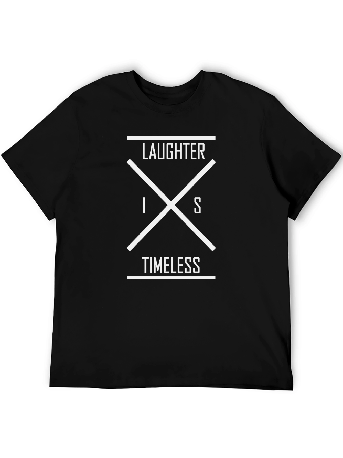 Camiseta Negra La Risa es Eterna