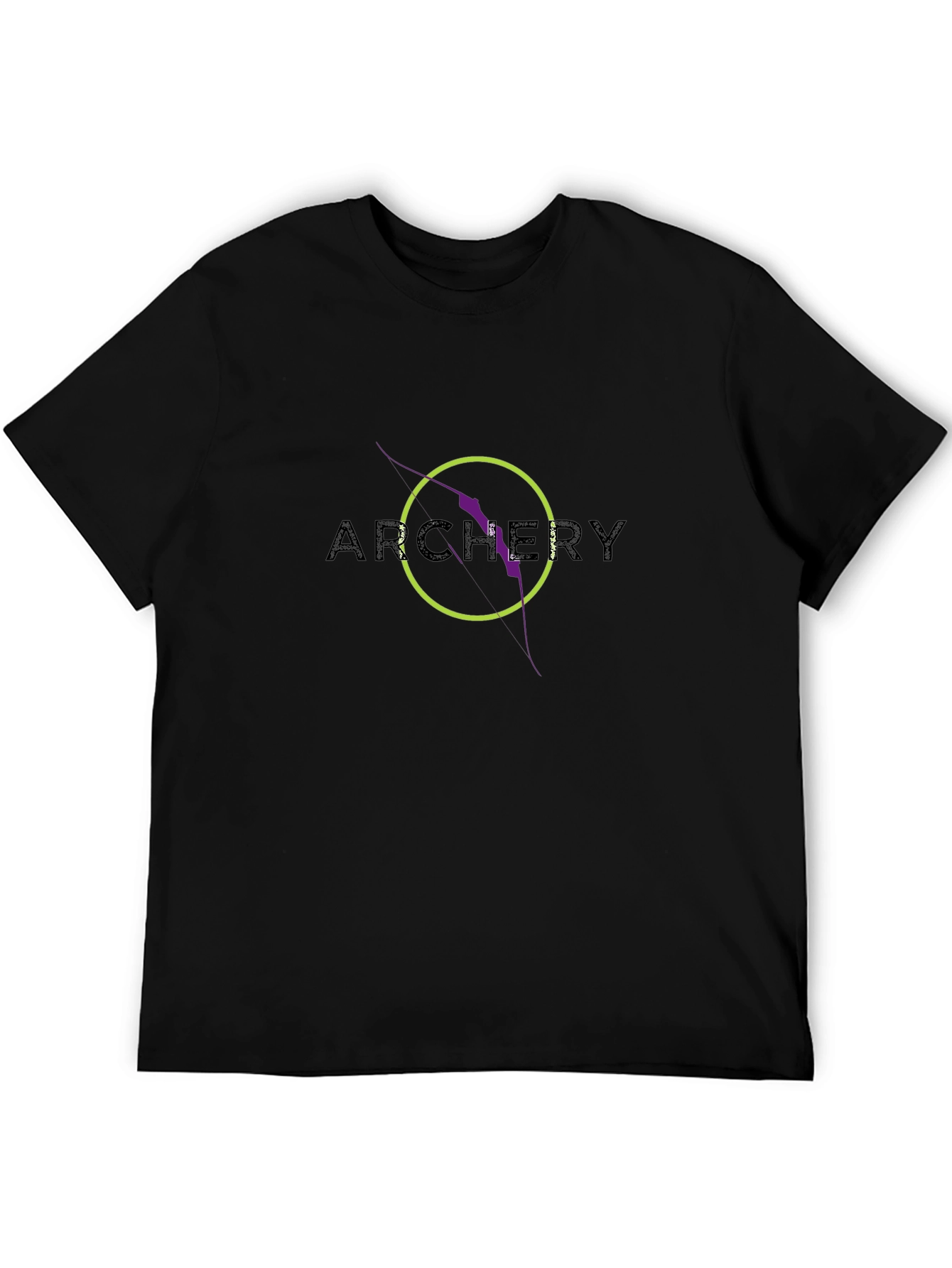 Camiseta Negra Archery - Diseño Único