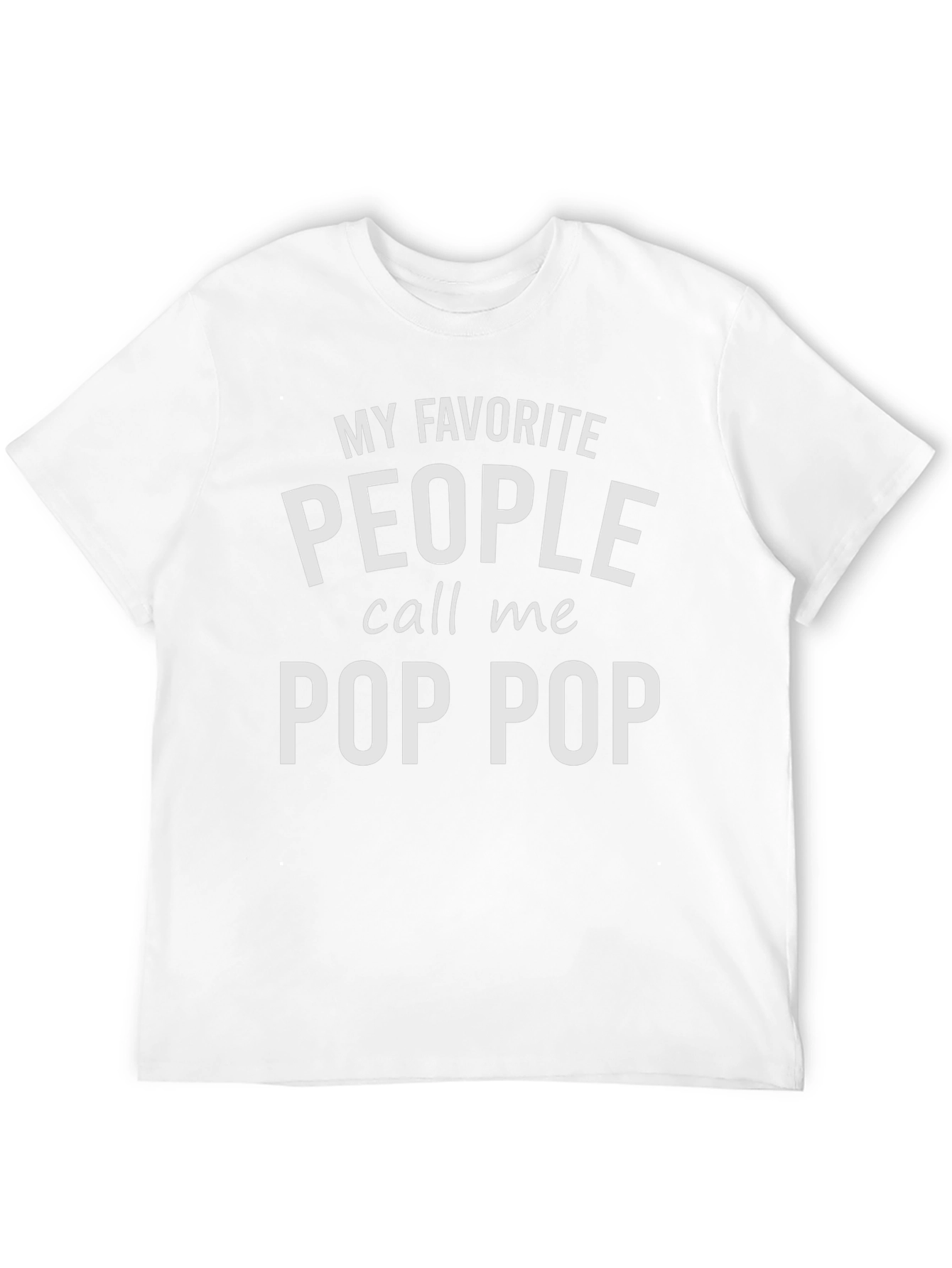 Camiseta Negra Pop Pop Favorito