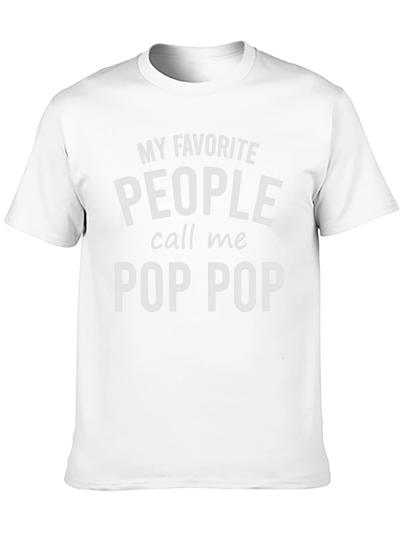 Camiseta Negra Pop Pop Favorito