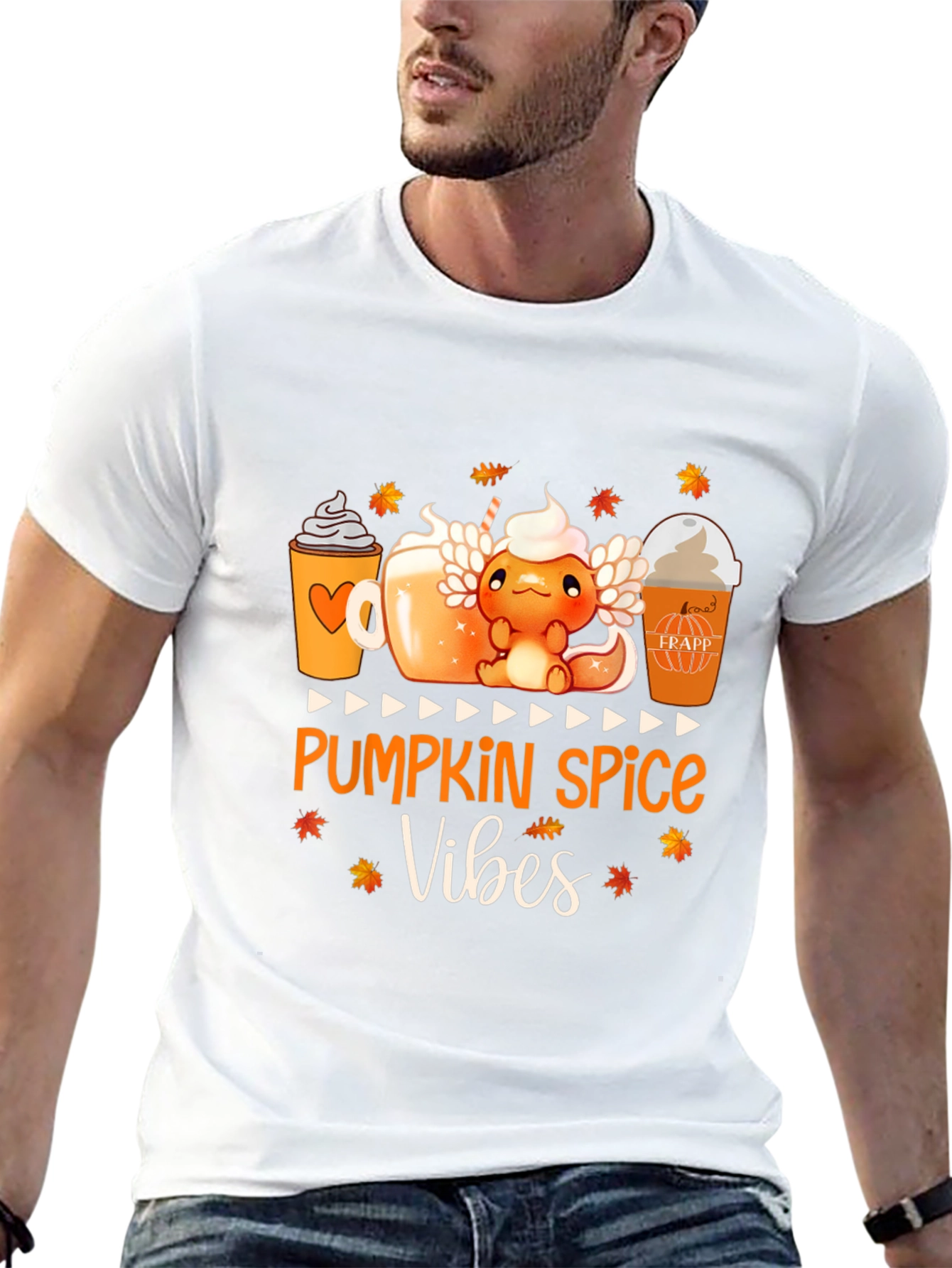 Camiseta Pumpkin Spice Vibes Otoño