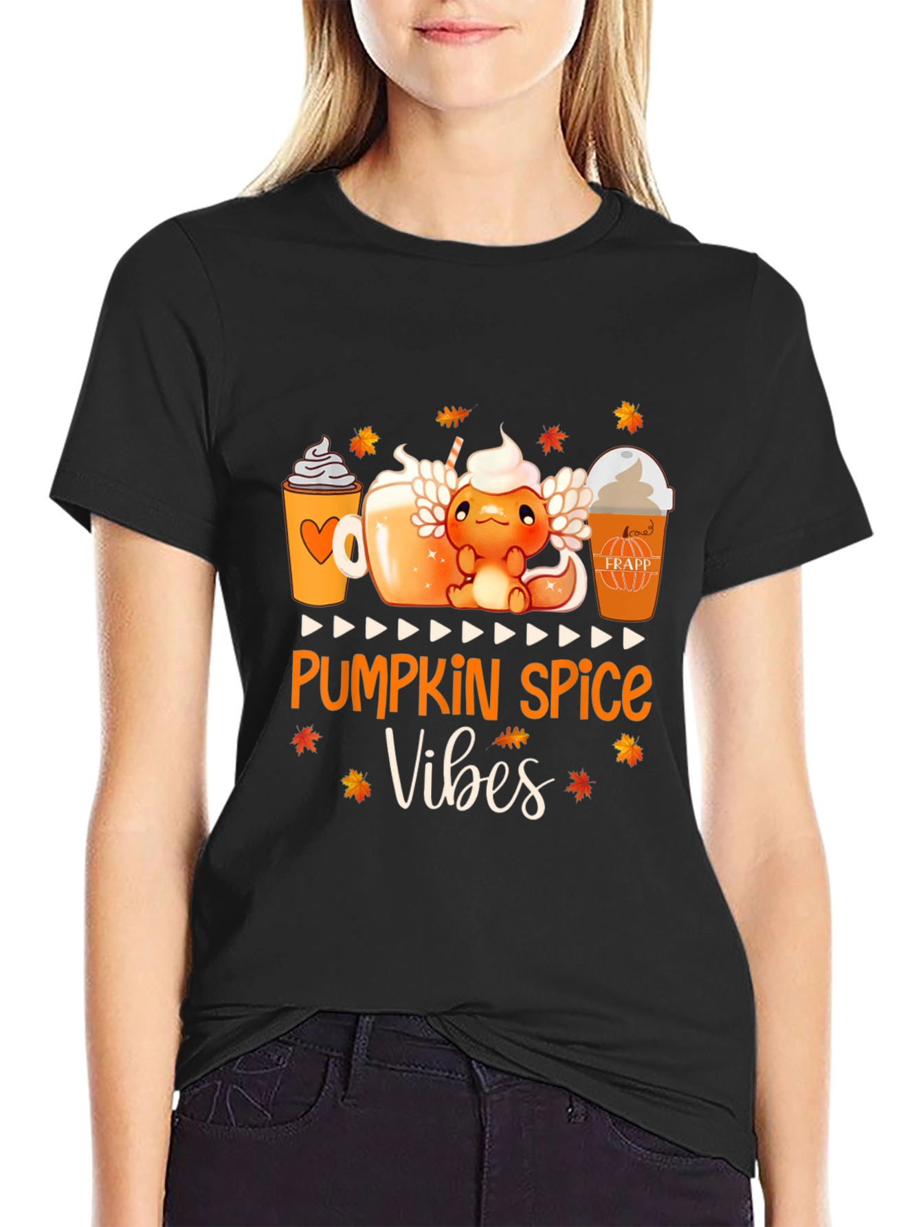 Camiseta Pumpkin Spice Vibes Otoño