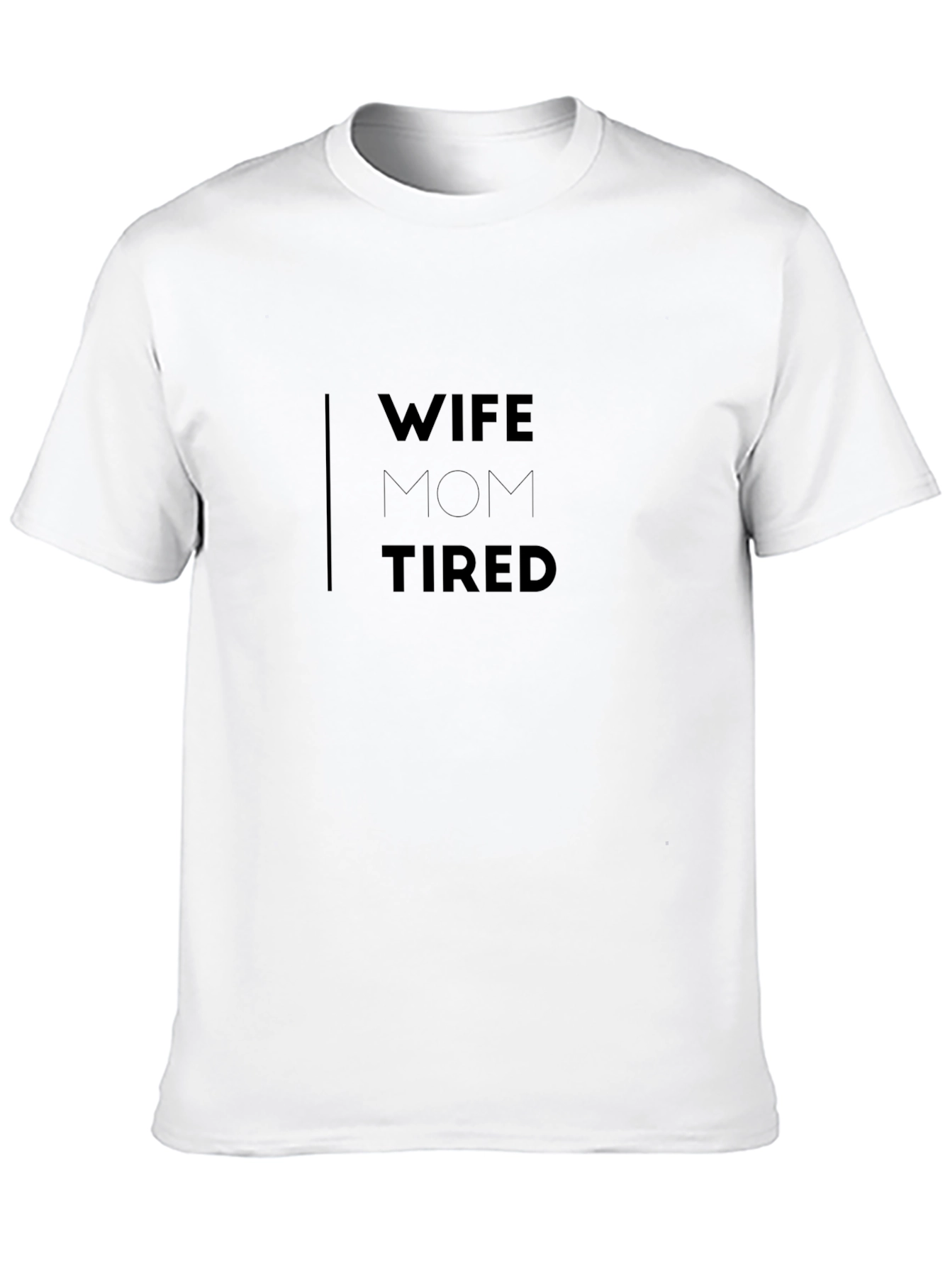 Camiseta Negra Mujer: Esposa Mamá Cansada