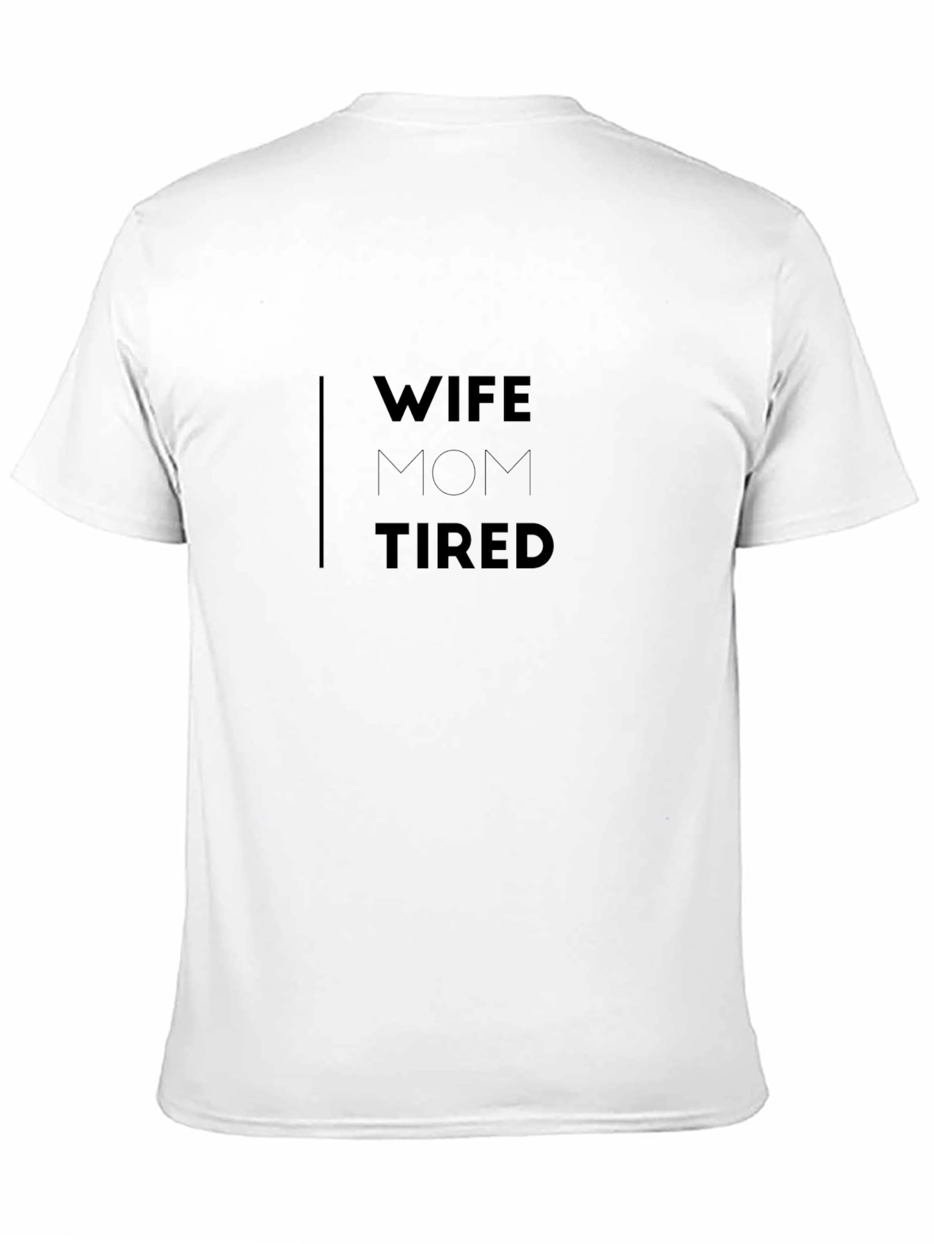 Camiseta Negra Mujer: Esposa Mamá Cansada