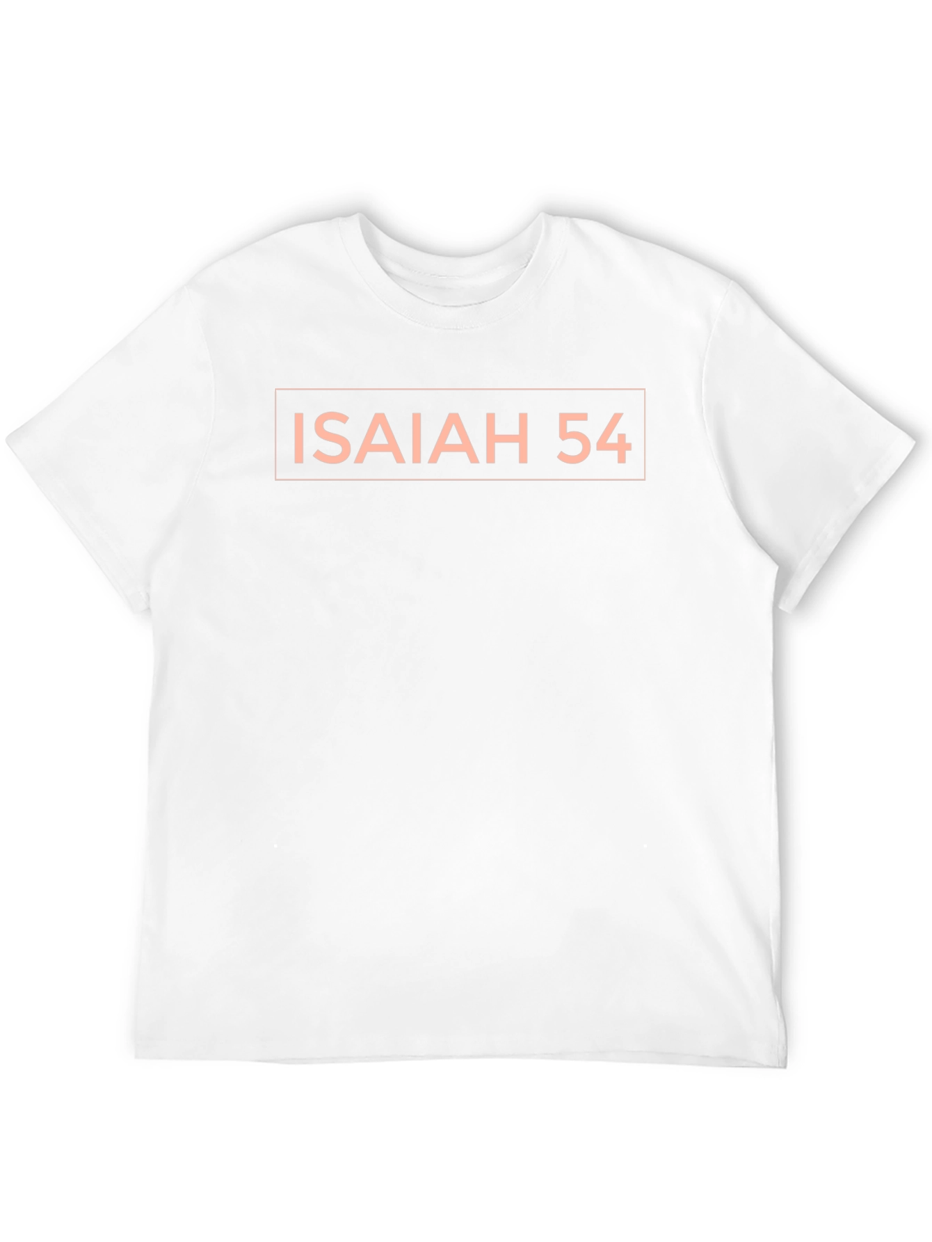 Camiseta Negra Isaiah 54: Estilo y Fe