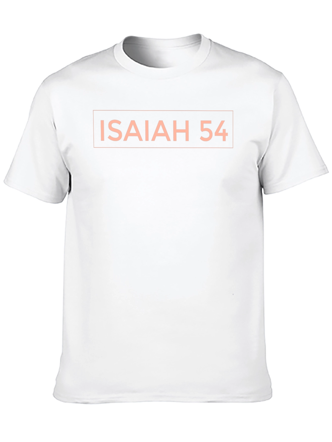 Camiseta Negra Isaiah 54: Estilo y Fe