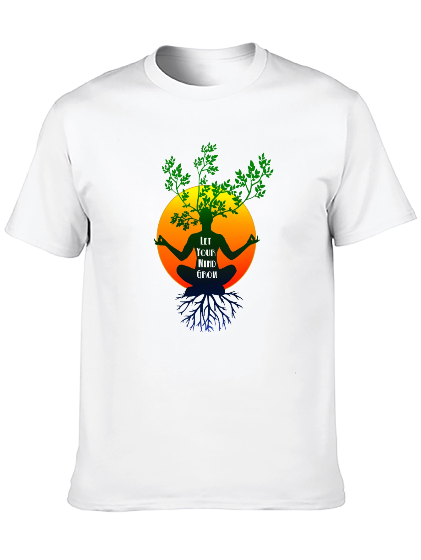 Camiseta Negra Mente en Crecimiento