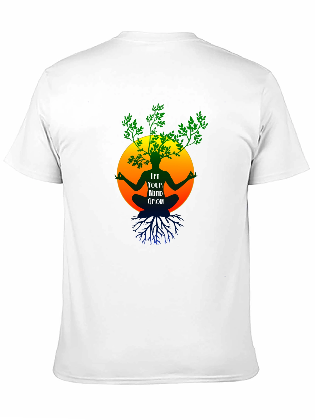Camiseta Negra Mente en Crecimiento