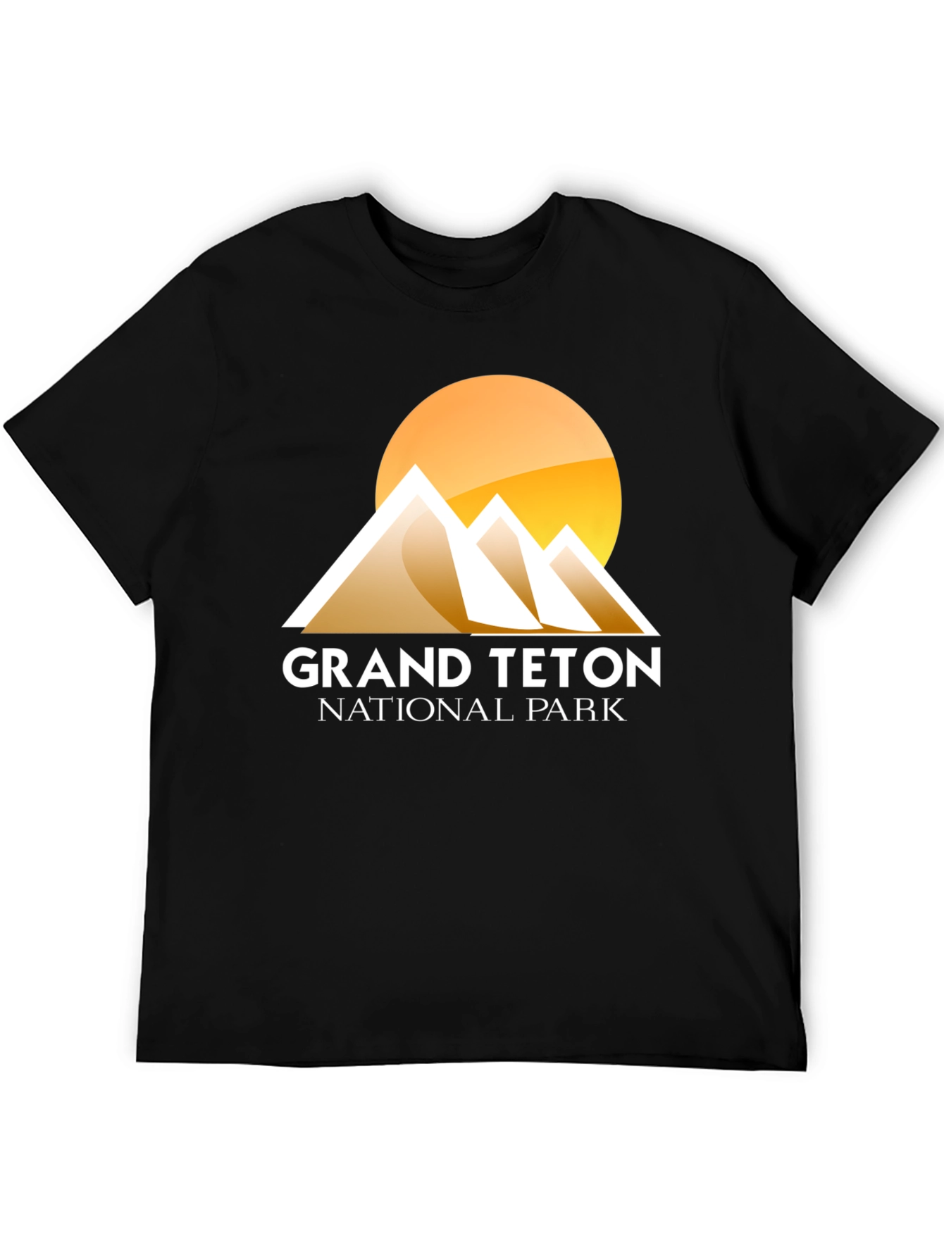 Camiseta Negra Grand Teton National Park