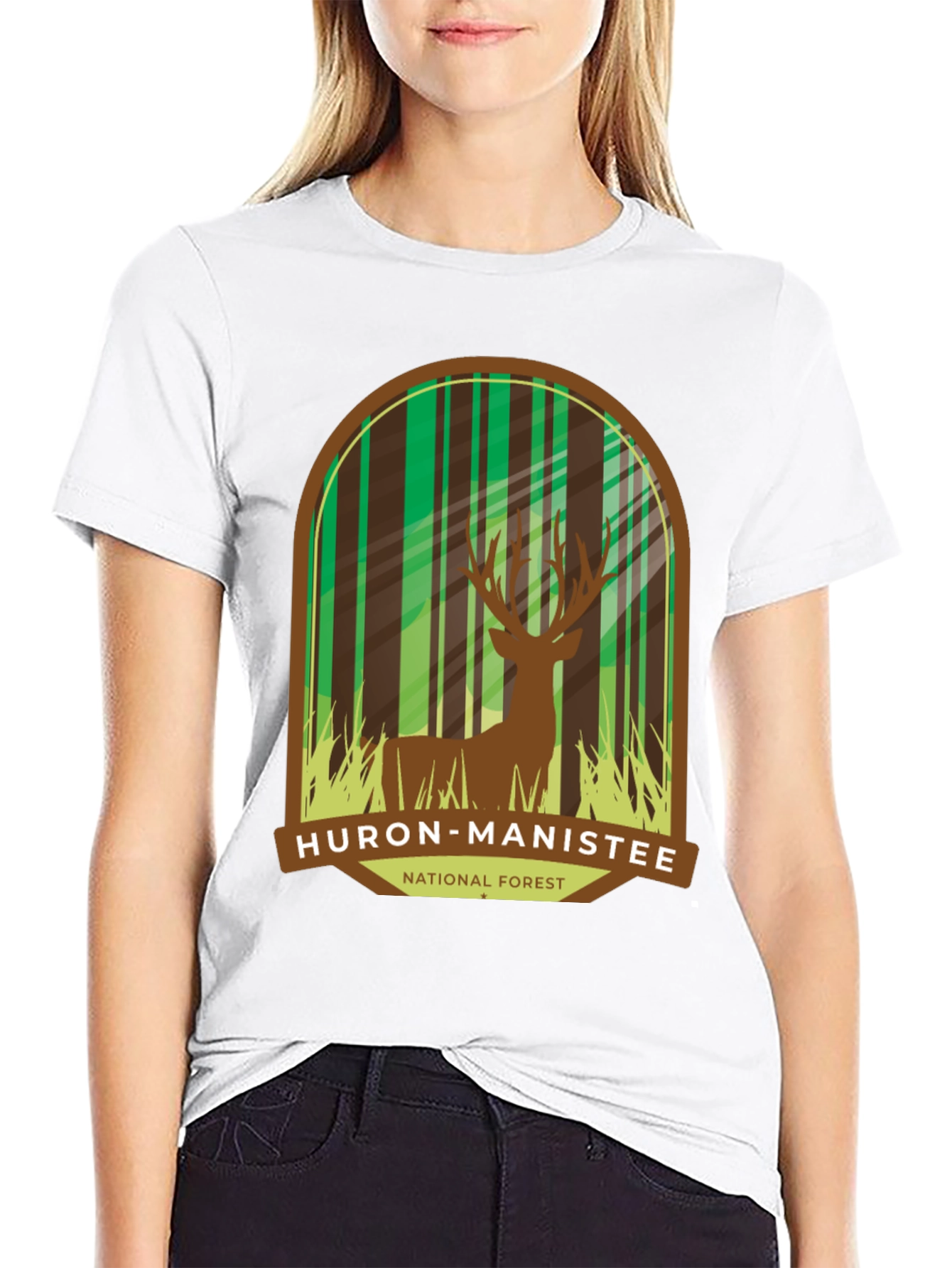 Camiseta Huron-Manistee National Forest