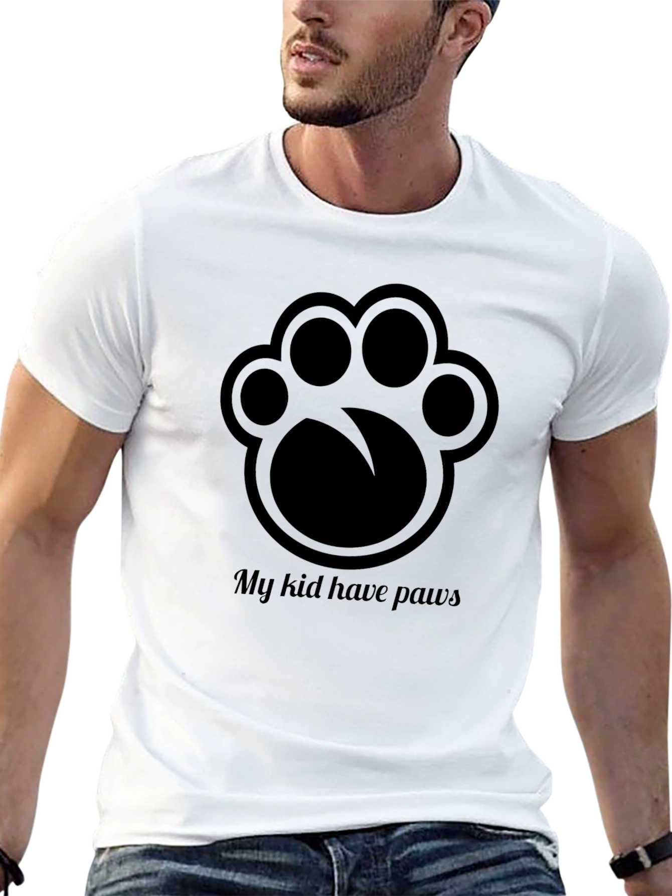 Camiseta Negra Mi Niño Tiene Patas