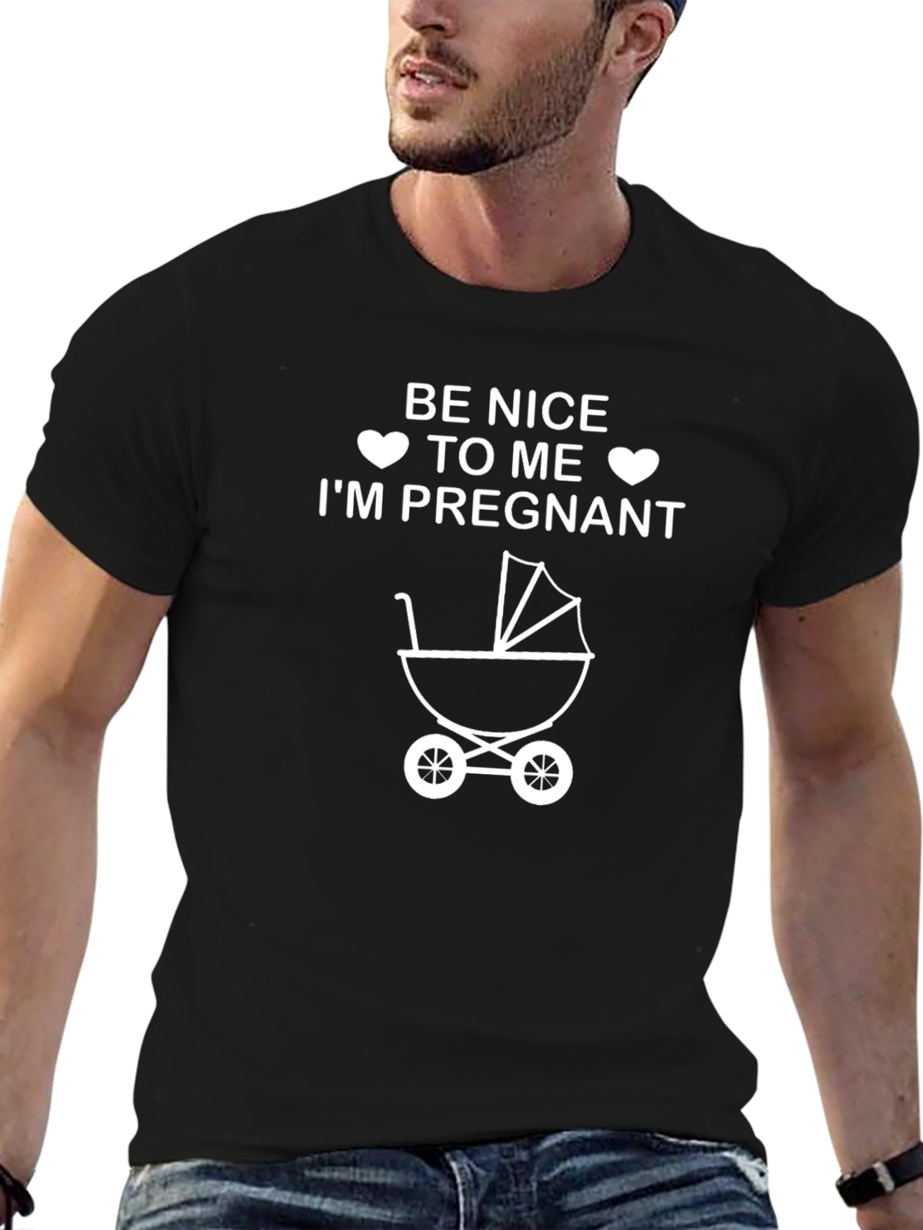 Camiseta de Embarazo: Sé amable estoy embarazada