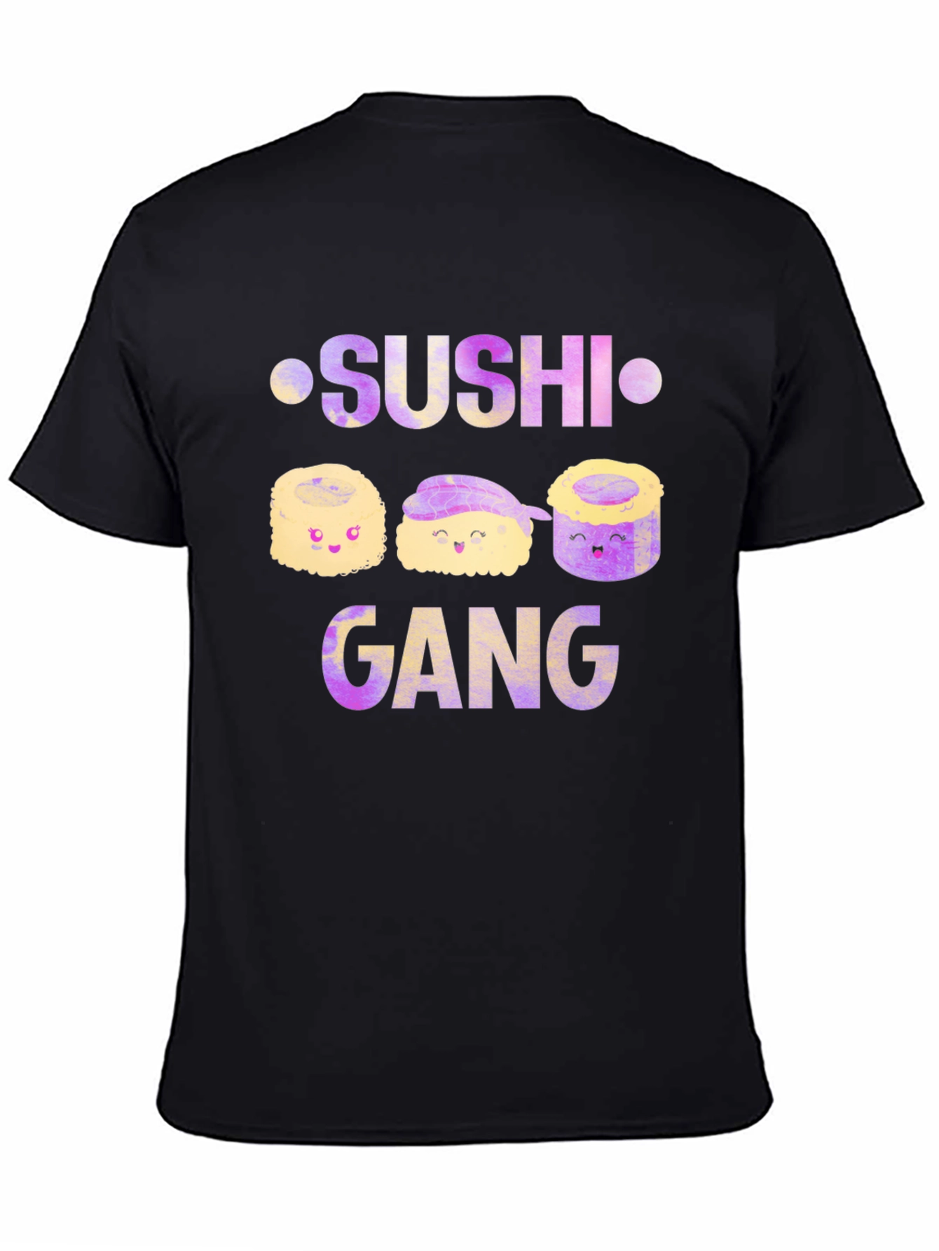 Camiseta Negra Sushi Gang