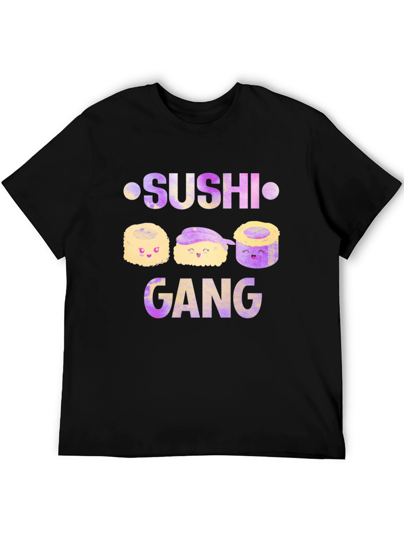 Camiseta Negra Sushi Gang
