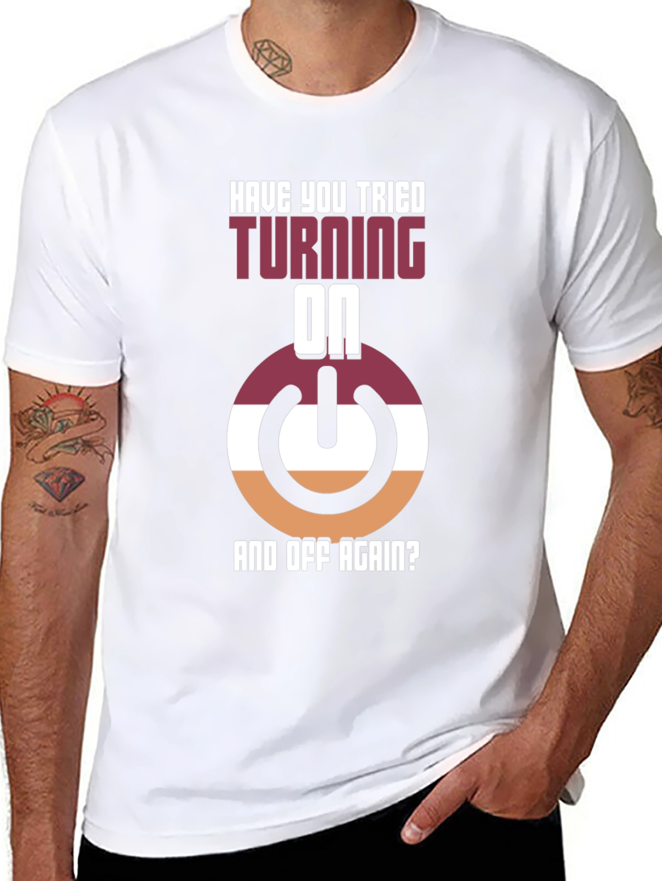 Camiseta ¿Has Intentado Apagarlo Y Encenderlo?