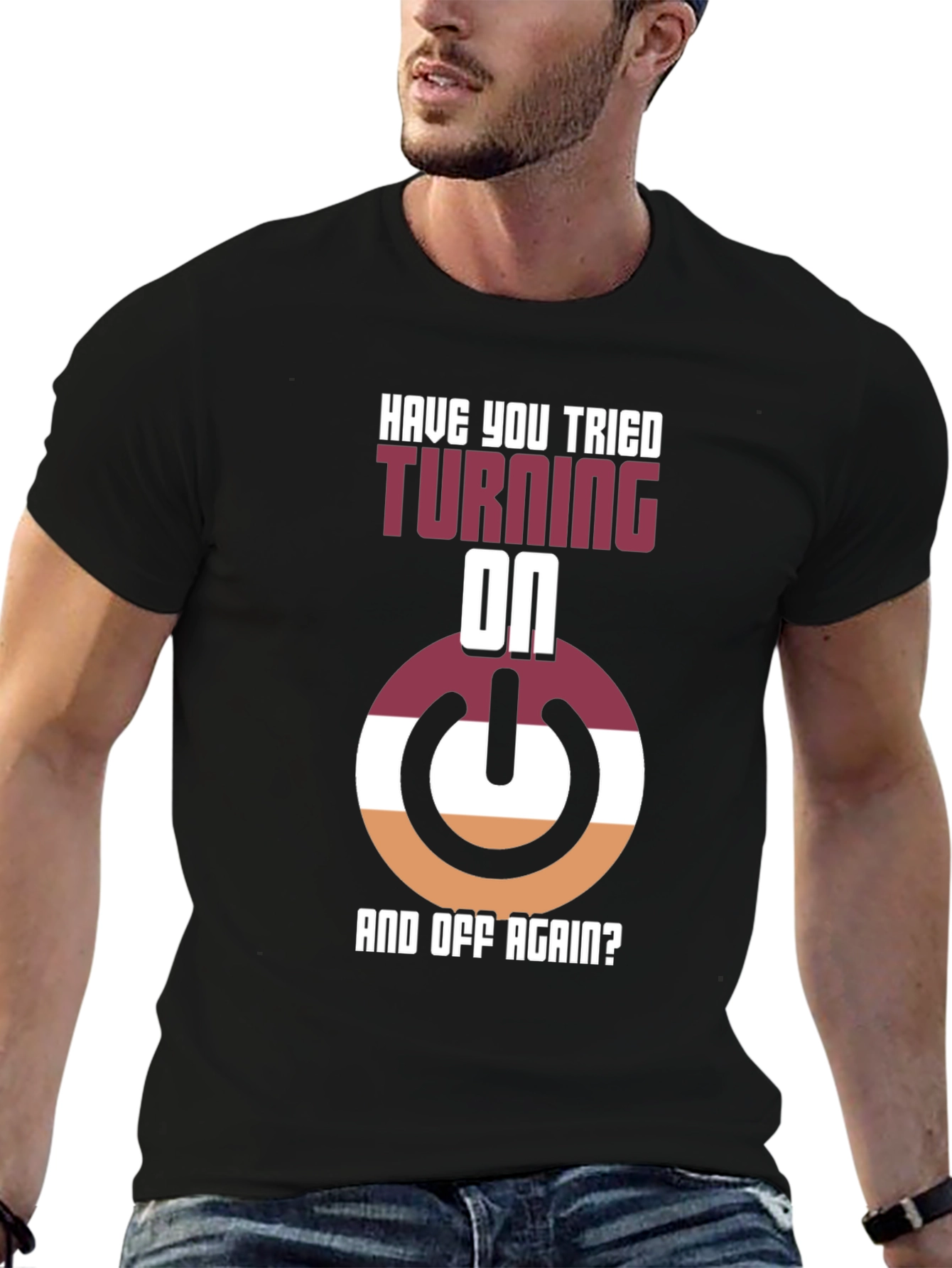 Camiseta ¿Has Intentado Apagarlo Y Encenderlo?