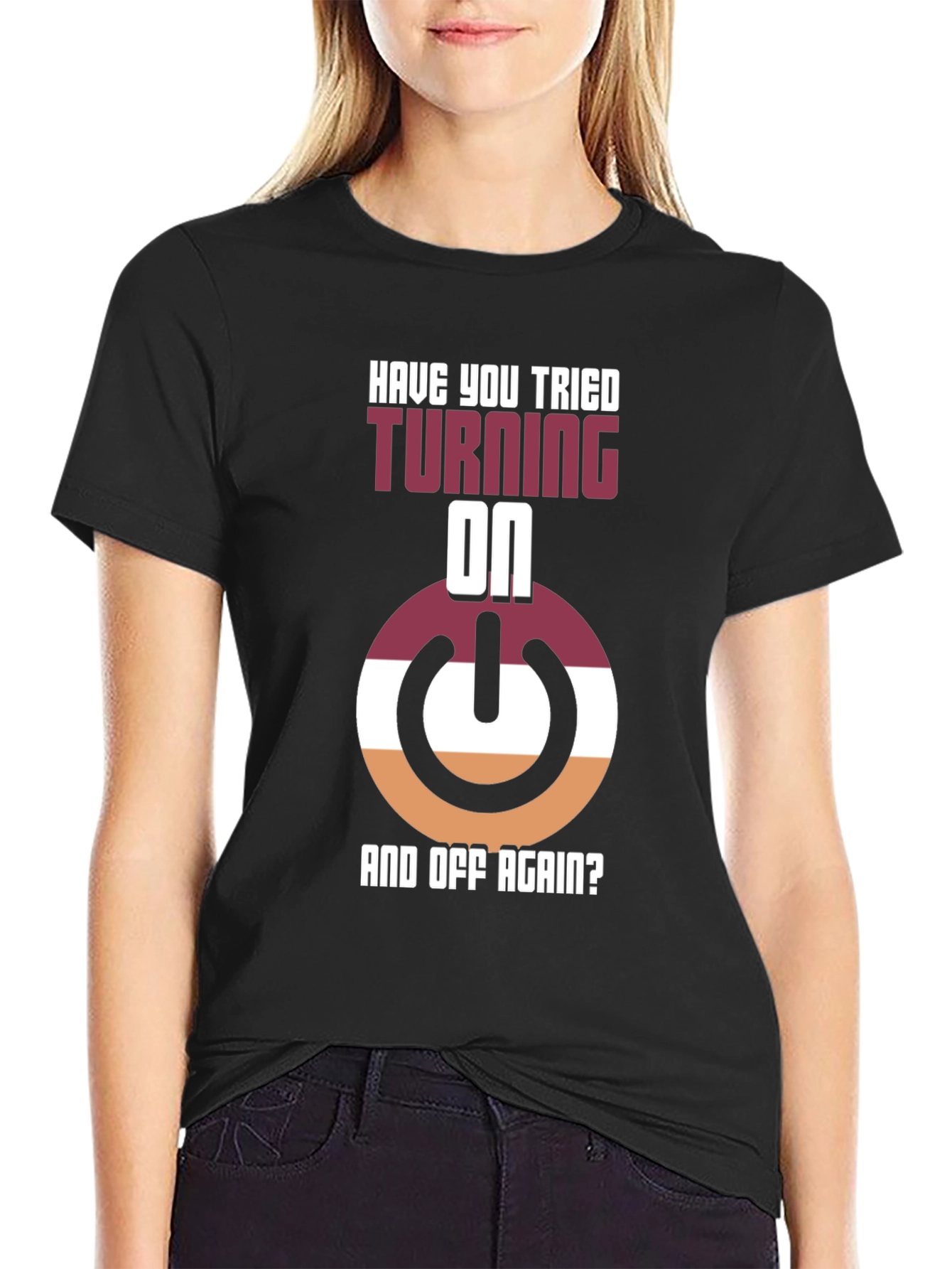 Camiseta ¿Has Intentado Apagarlo Y Encenderlo?