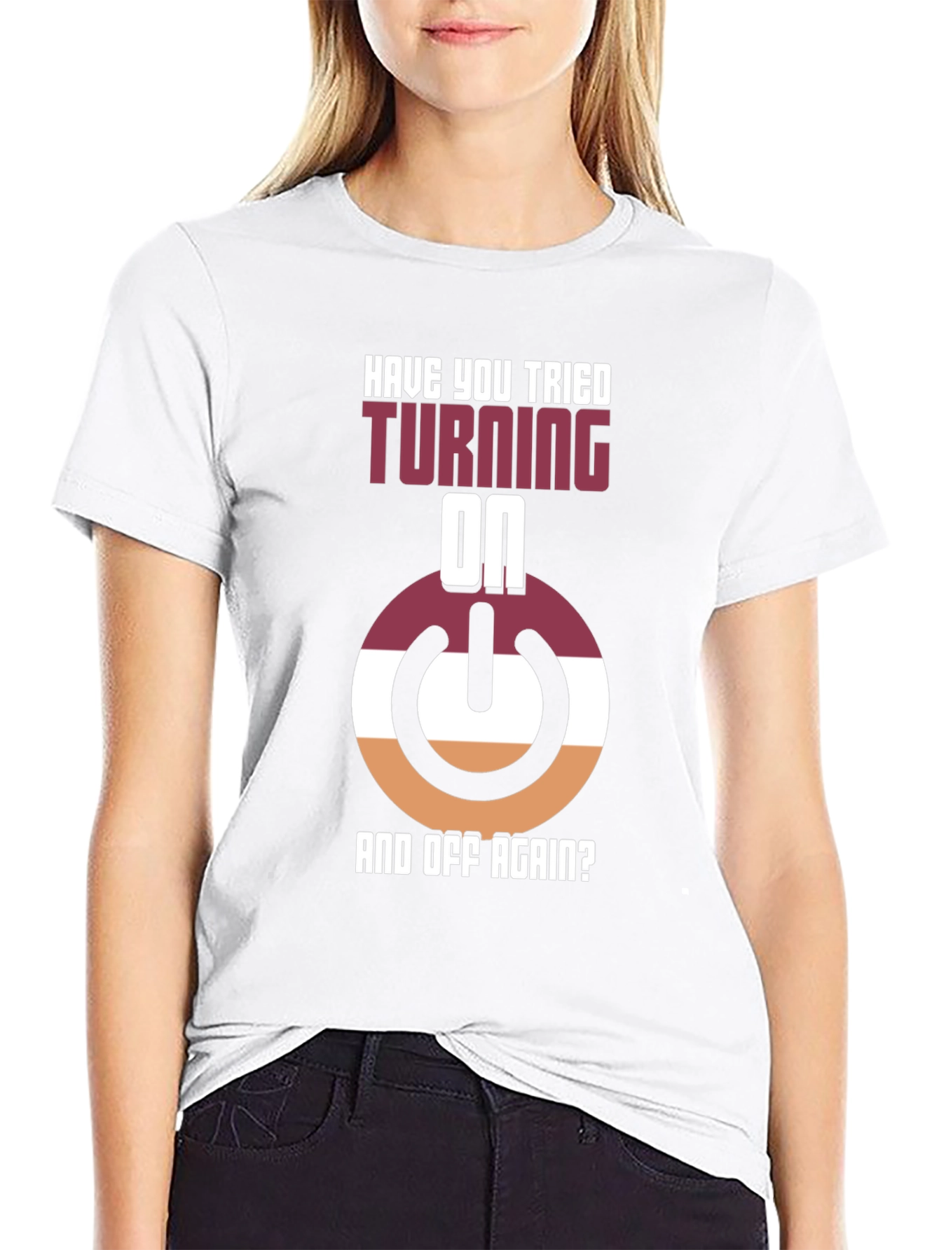 Camiseta ¿Has Intentado Apagarlo Y Encenderlo?