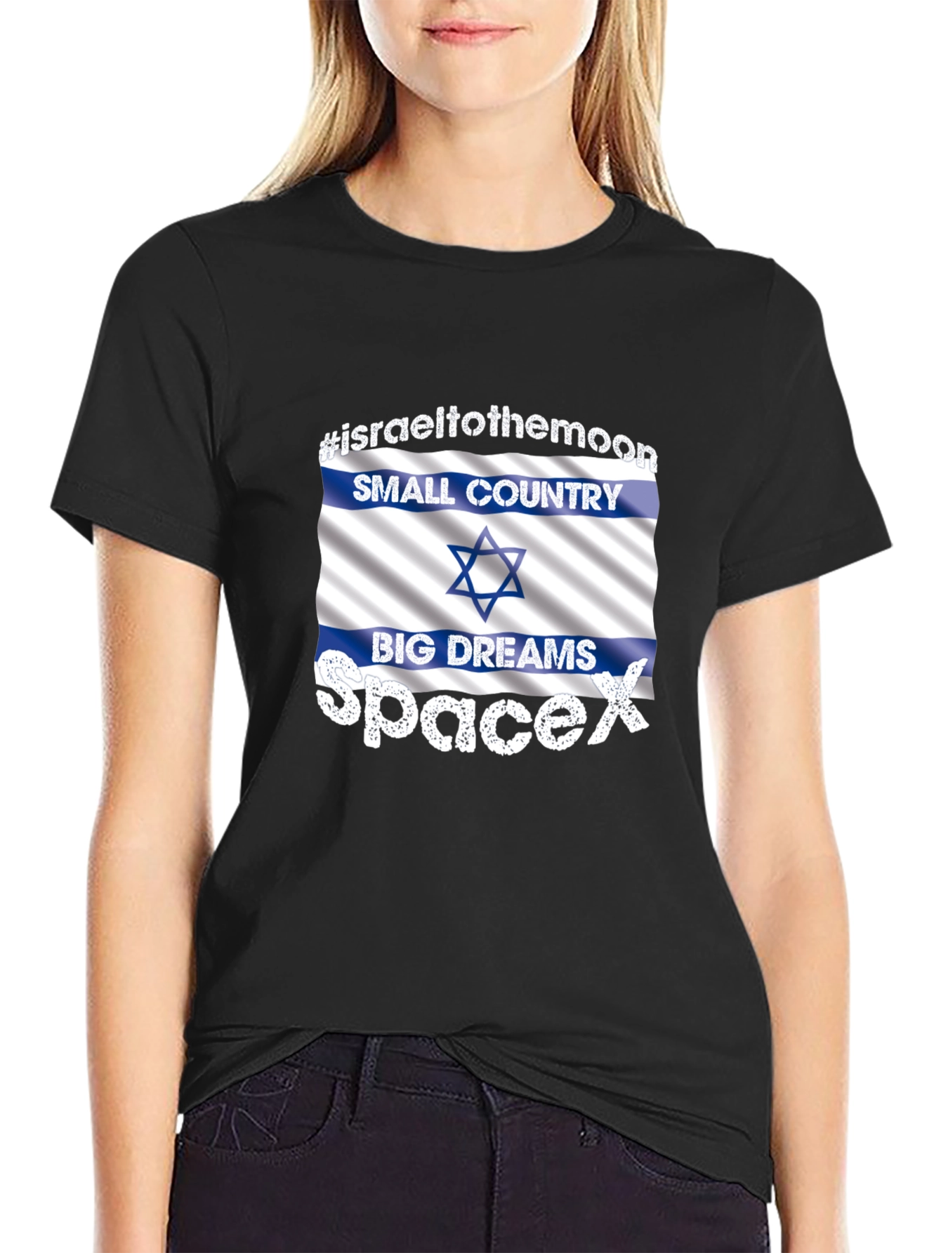 Camiseta Israel a la Luna - SpaceX