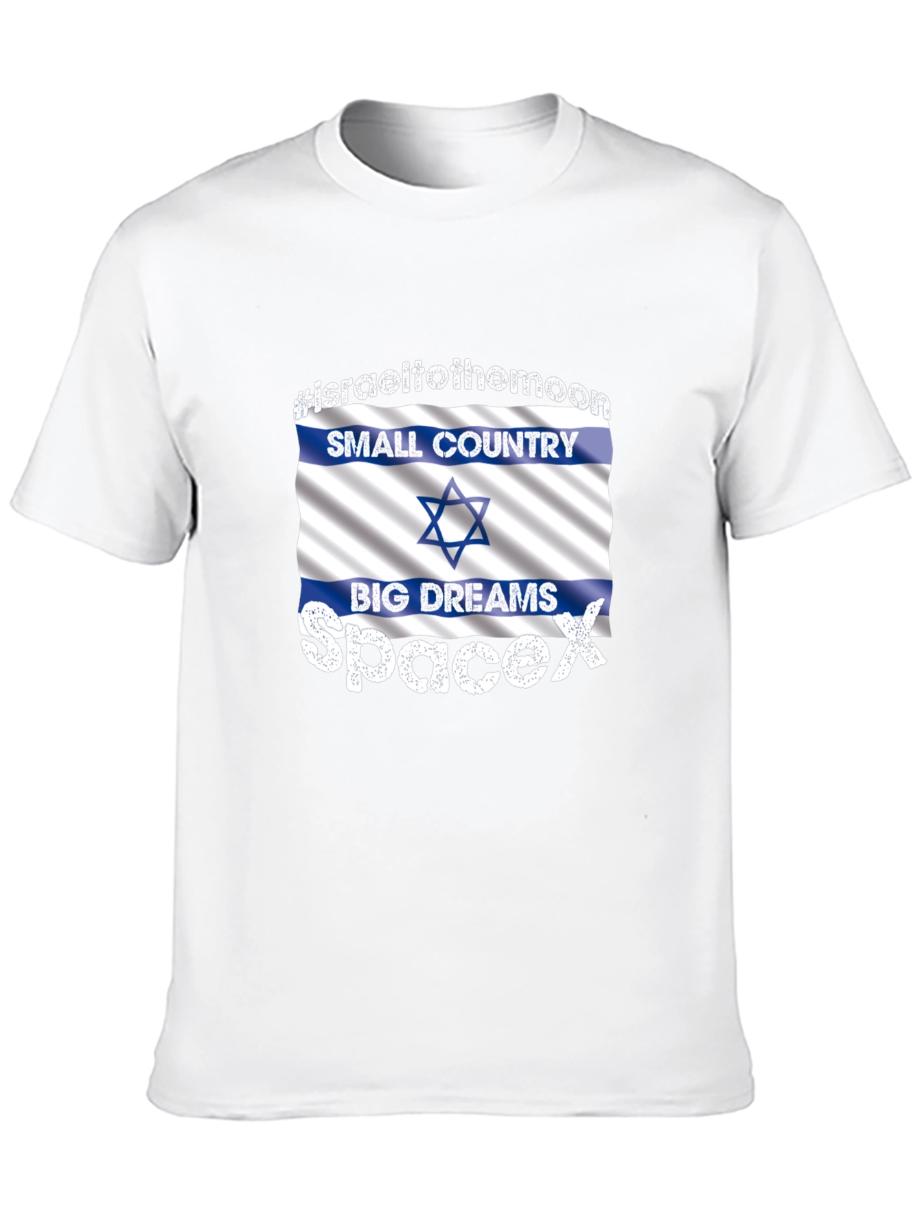 Camiseta Israel a la Luna - SpaceX