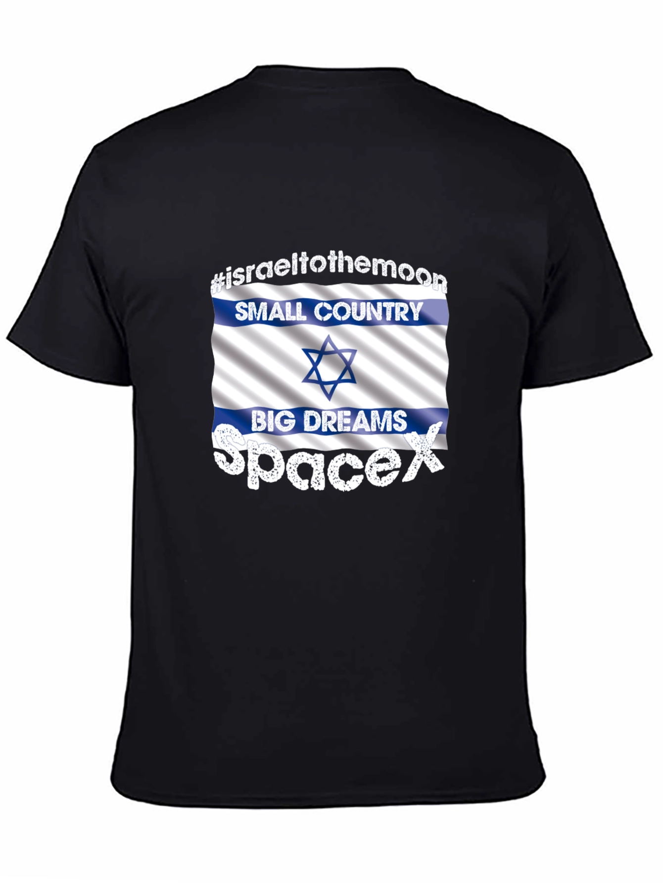 Camiseta Israel a la Luna - SpaceX