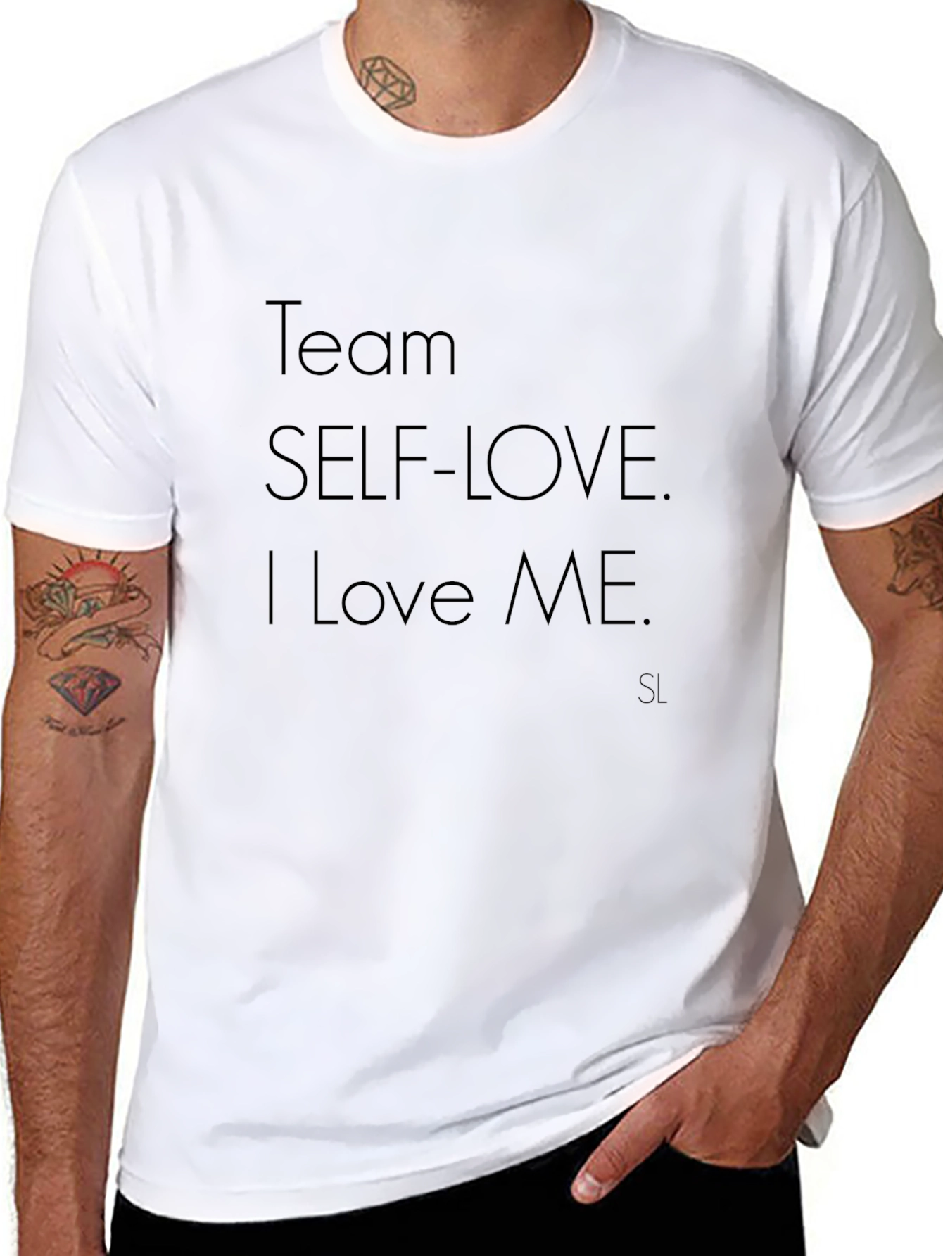 Camiseta Negra: Amor Propio