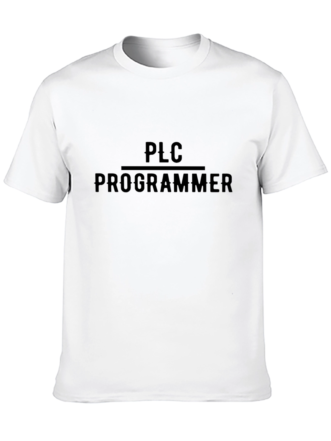 Camiseta Negra PLC Programmer