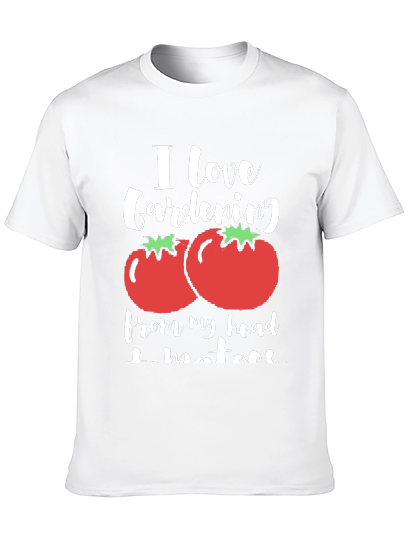 Camiseta Negra Amo la Jardinería