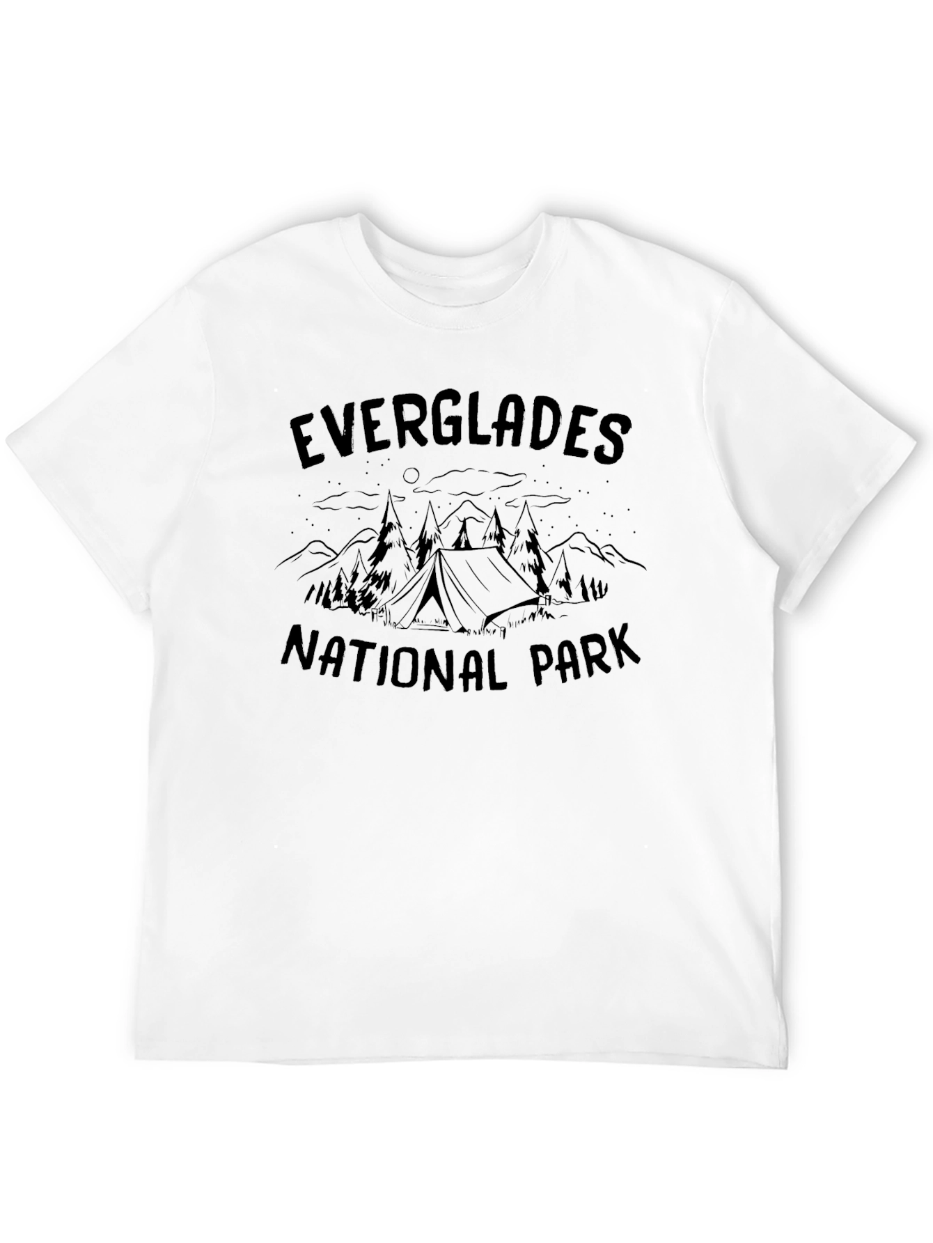 Camiseta Negra Parque Nacional Everglades