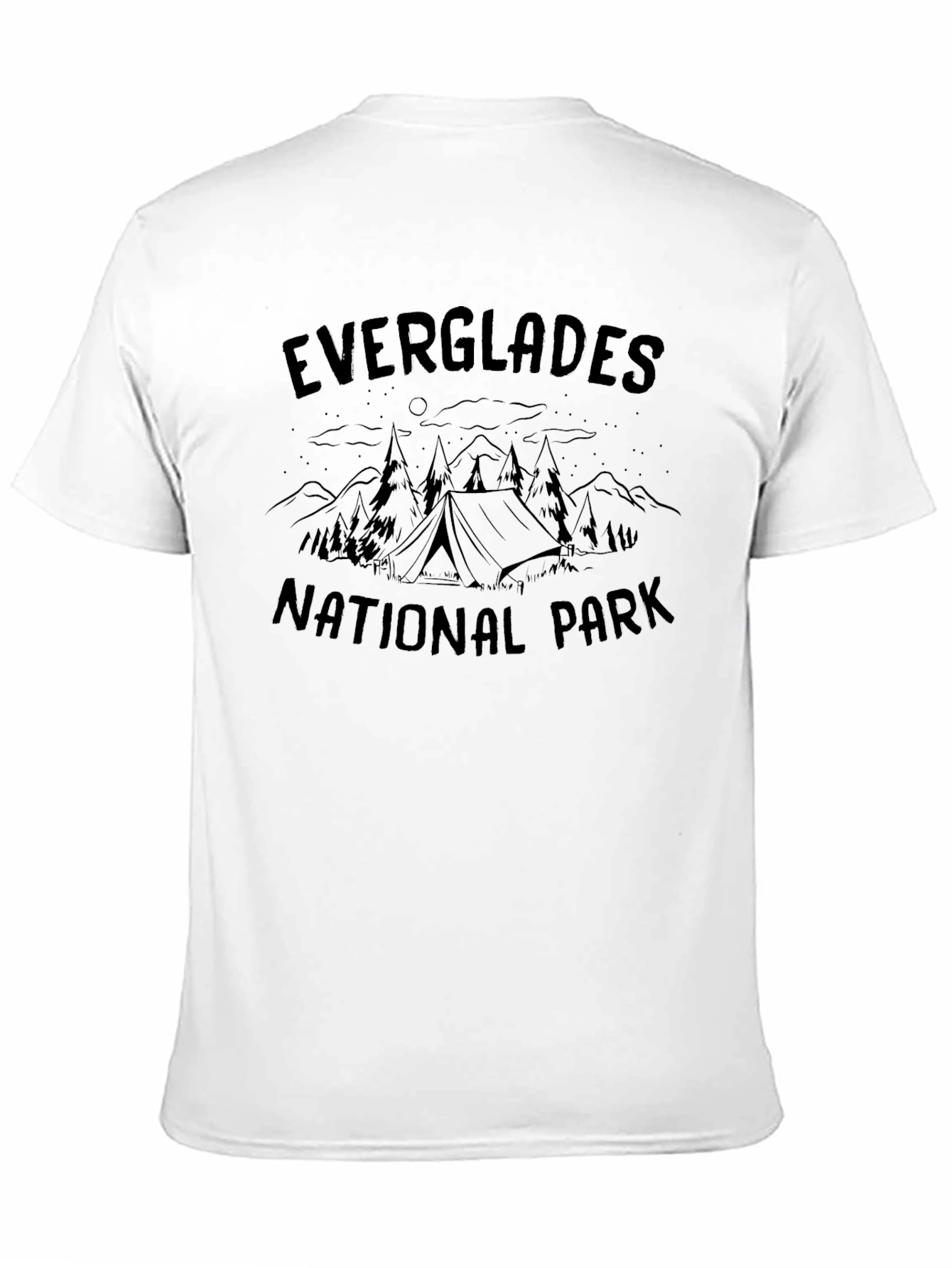 Camiseta Negra Parque Nacional Everglades