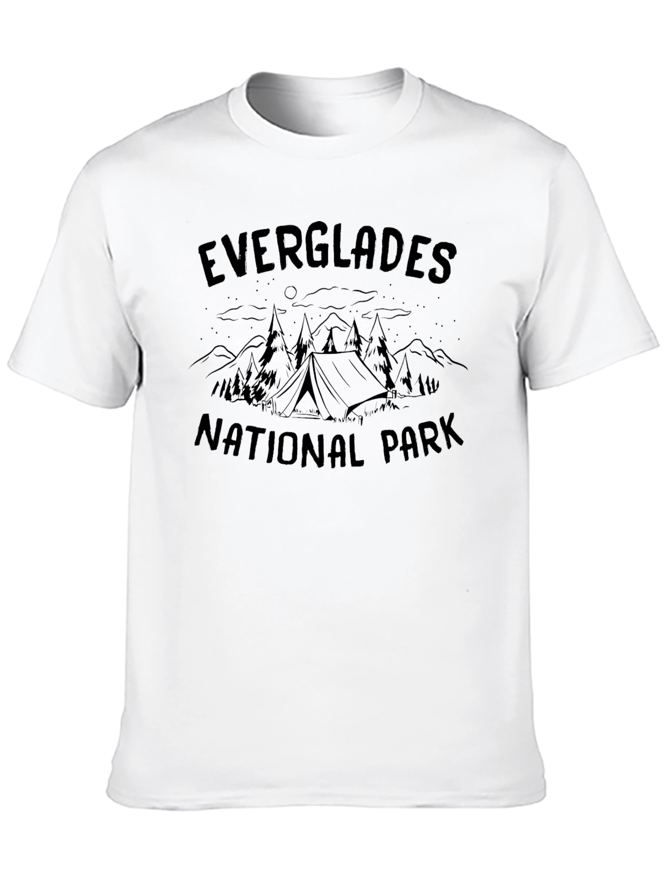 Camiseta Negra Parque Nacional Everglades