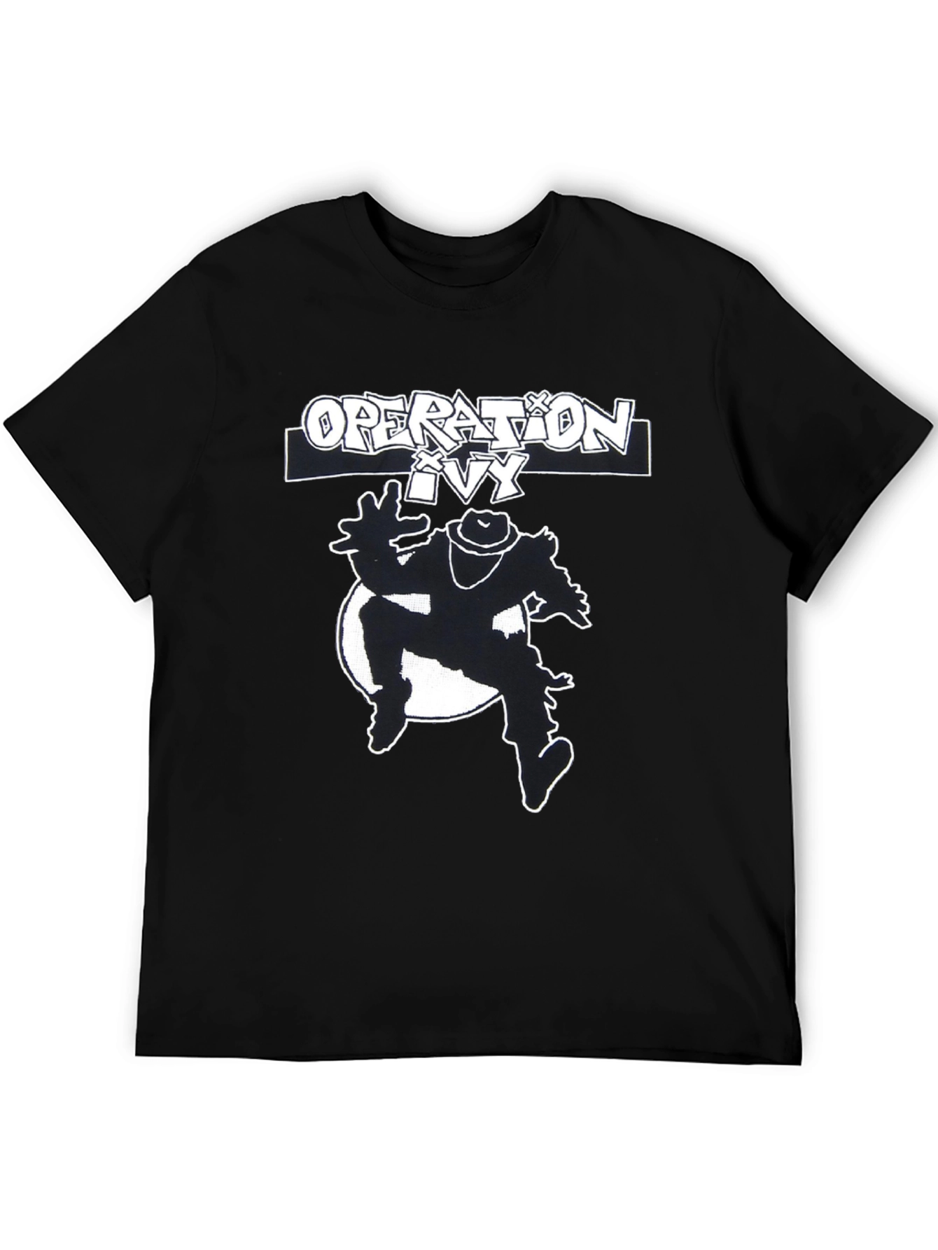 Camiseta Negra Operation Ivy - Estilo Urbano y Musical