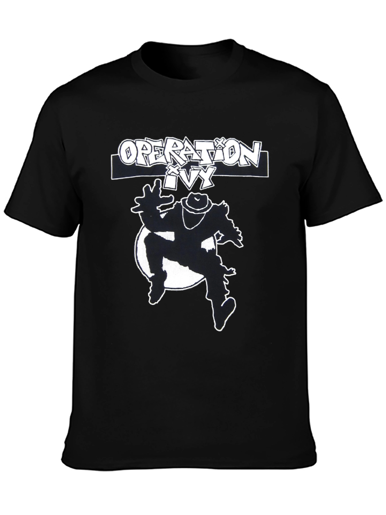 Camiseta Negra Operation Ivy - Estilo Urbano y Musical