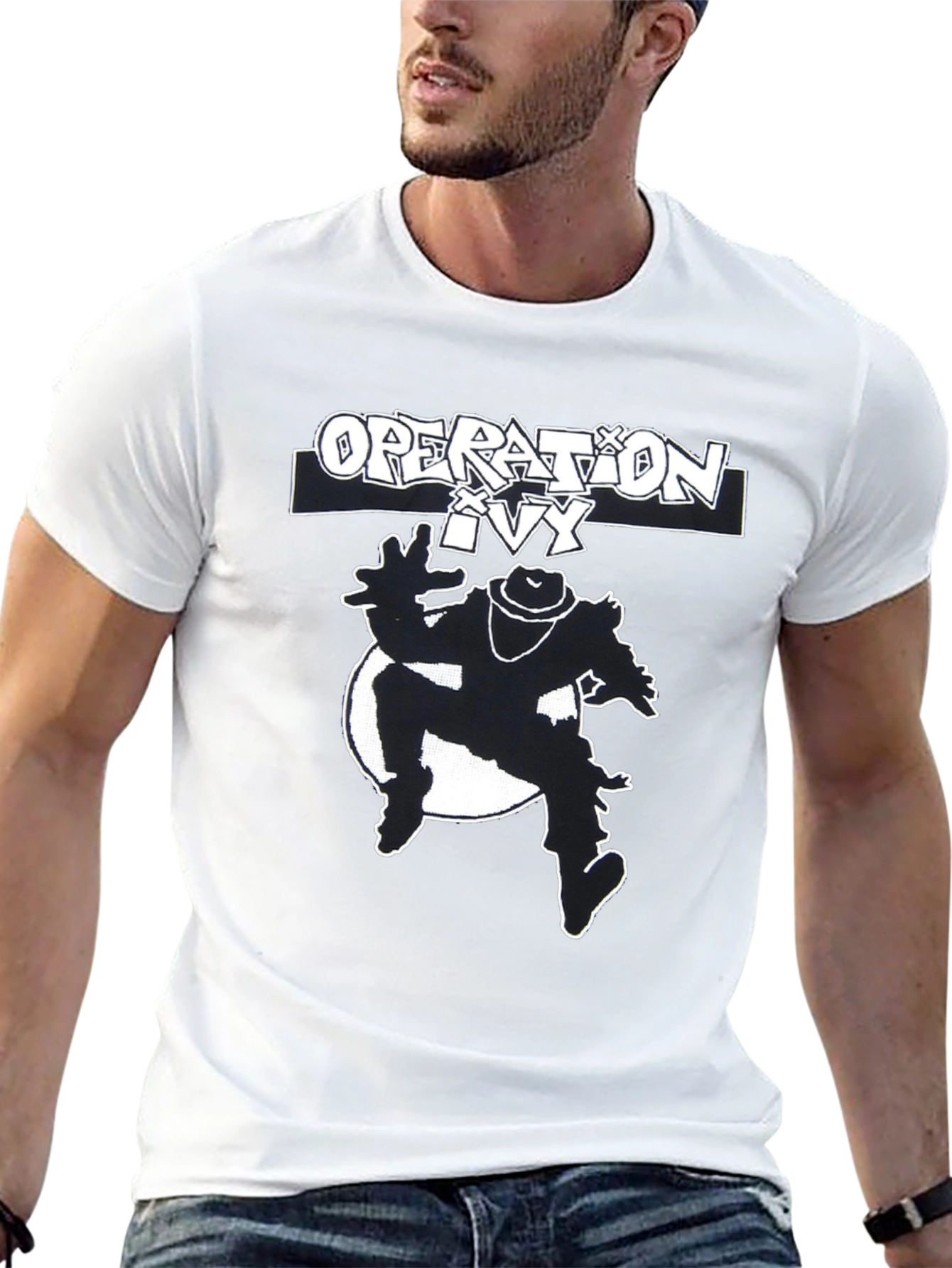 Camiseta Negra Operation Ivy - Estilo Urbano y Musical