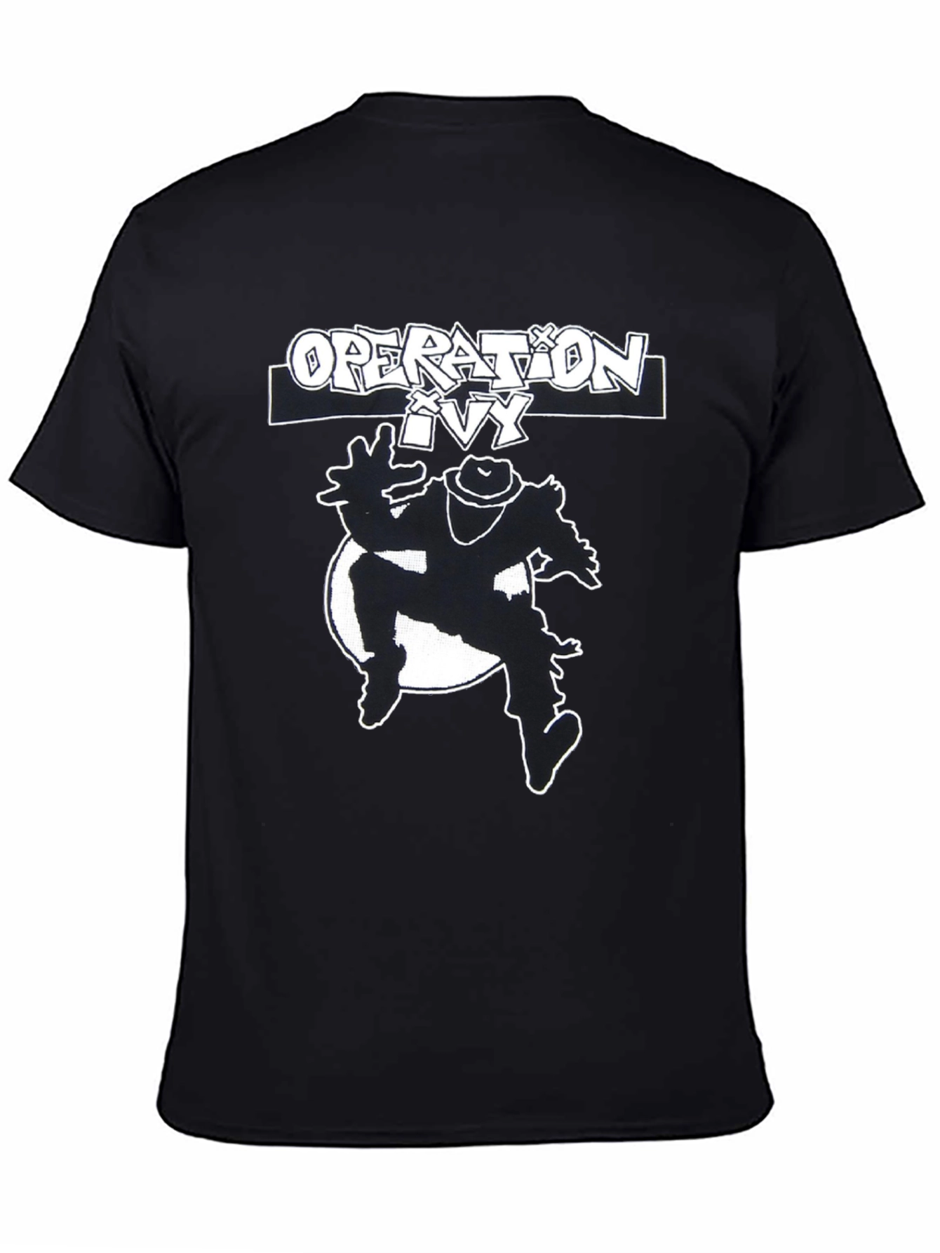 Camiseta Negra Operation Ivy - Estilo Urbano y Musical