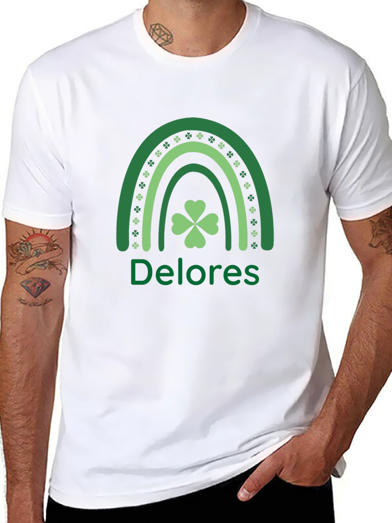 Camiseta Negra St. Patricks Delores