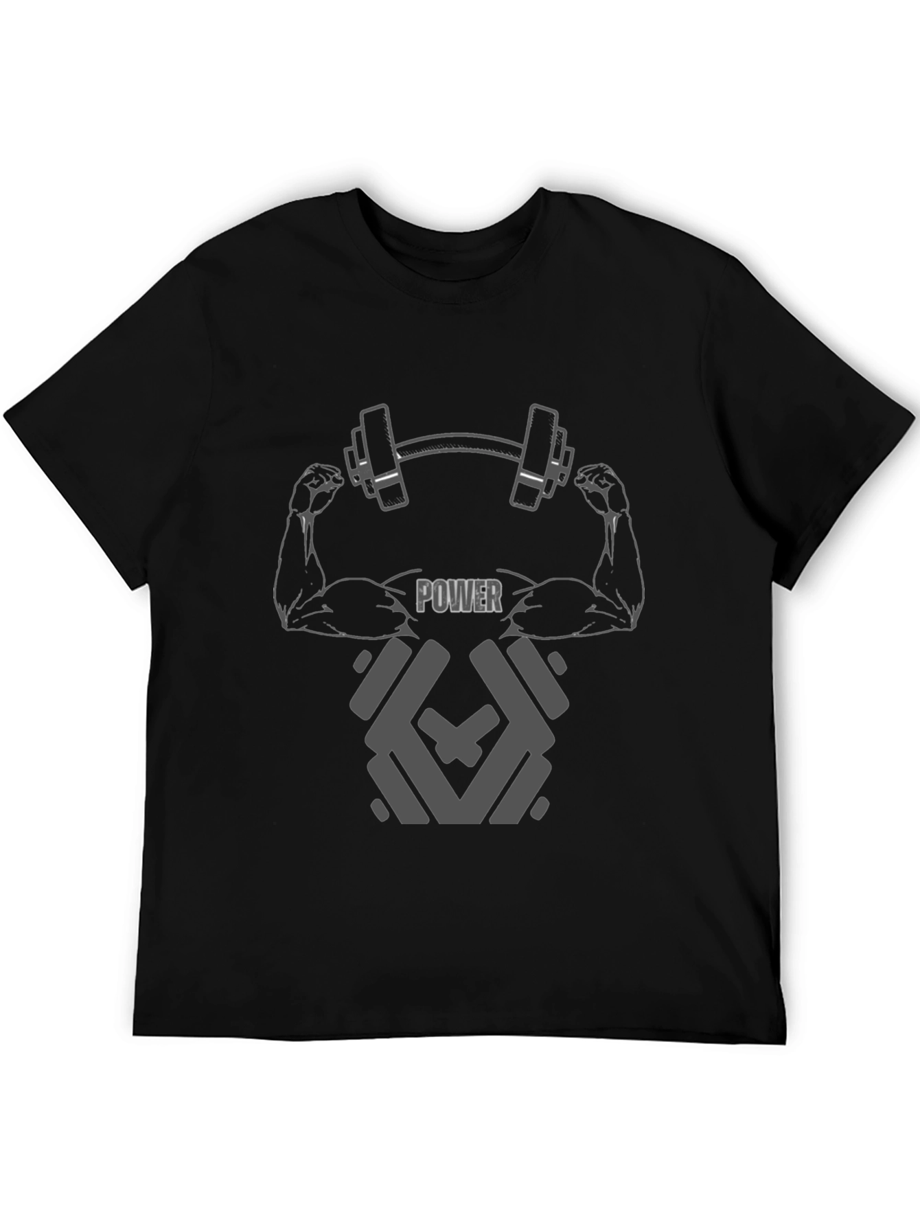 Camiseta Negra Deportiva Power