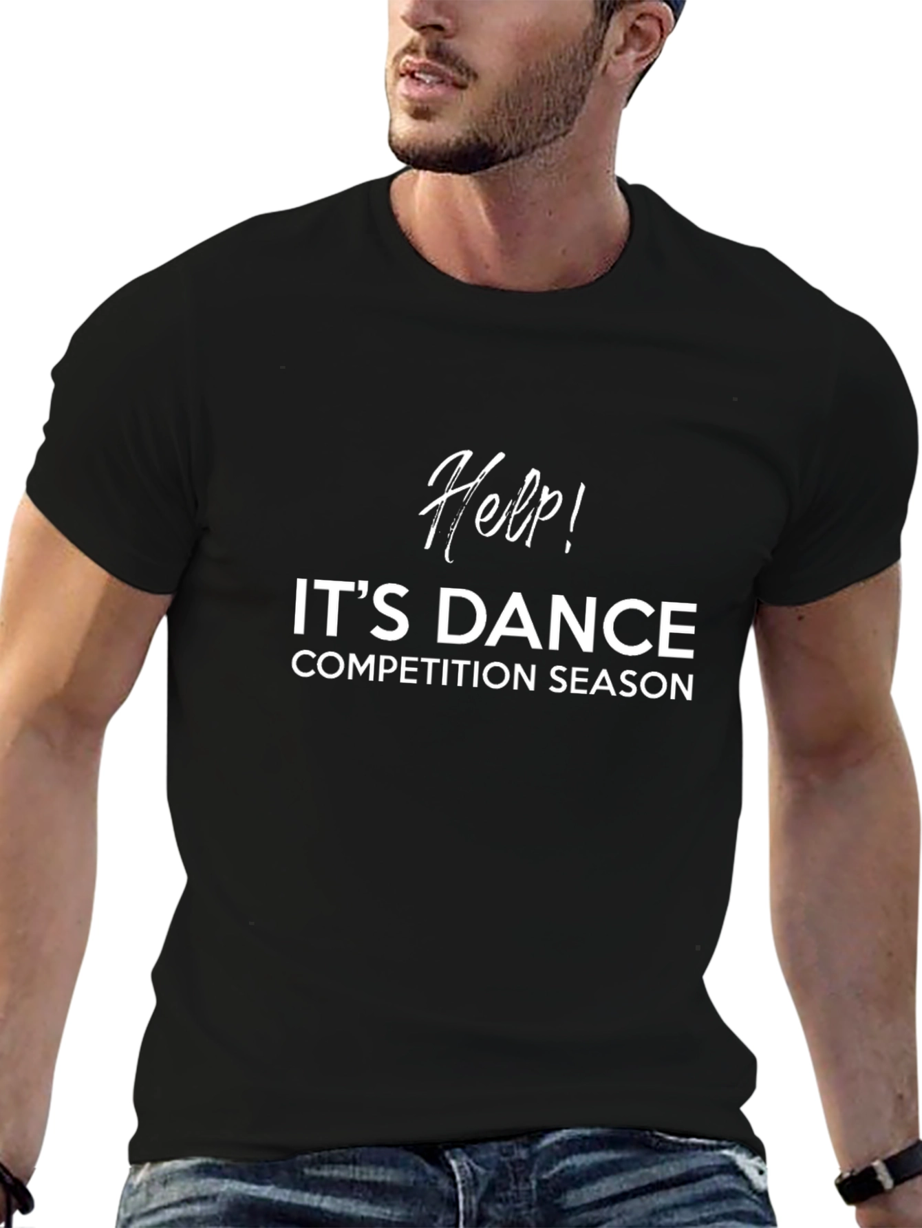 Camiseta Negra Help! Dance Competition Season