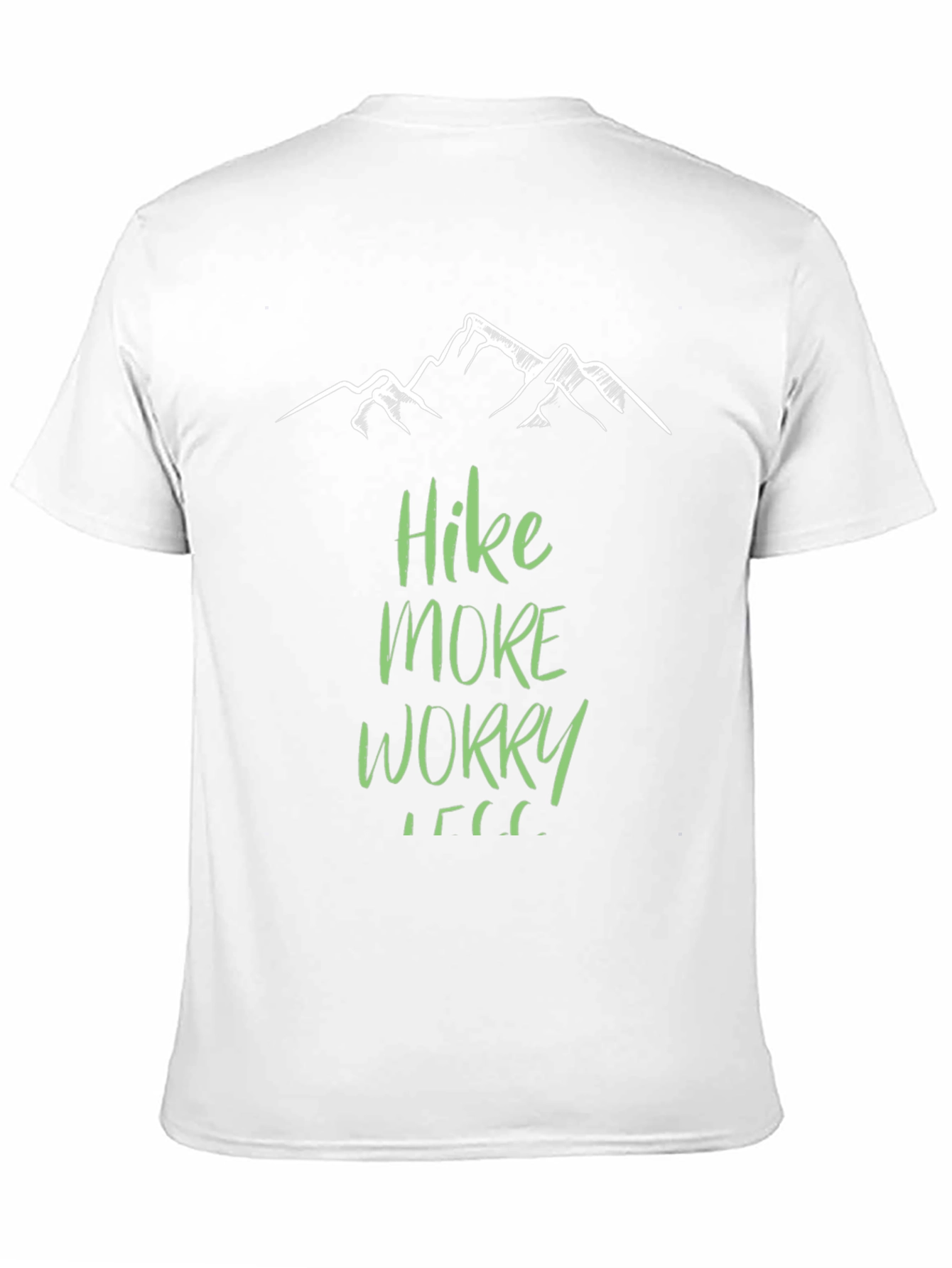 Camiseta Negra Hike More Worry Less