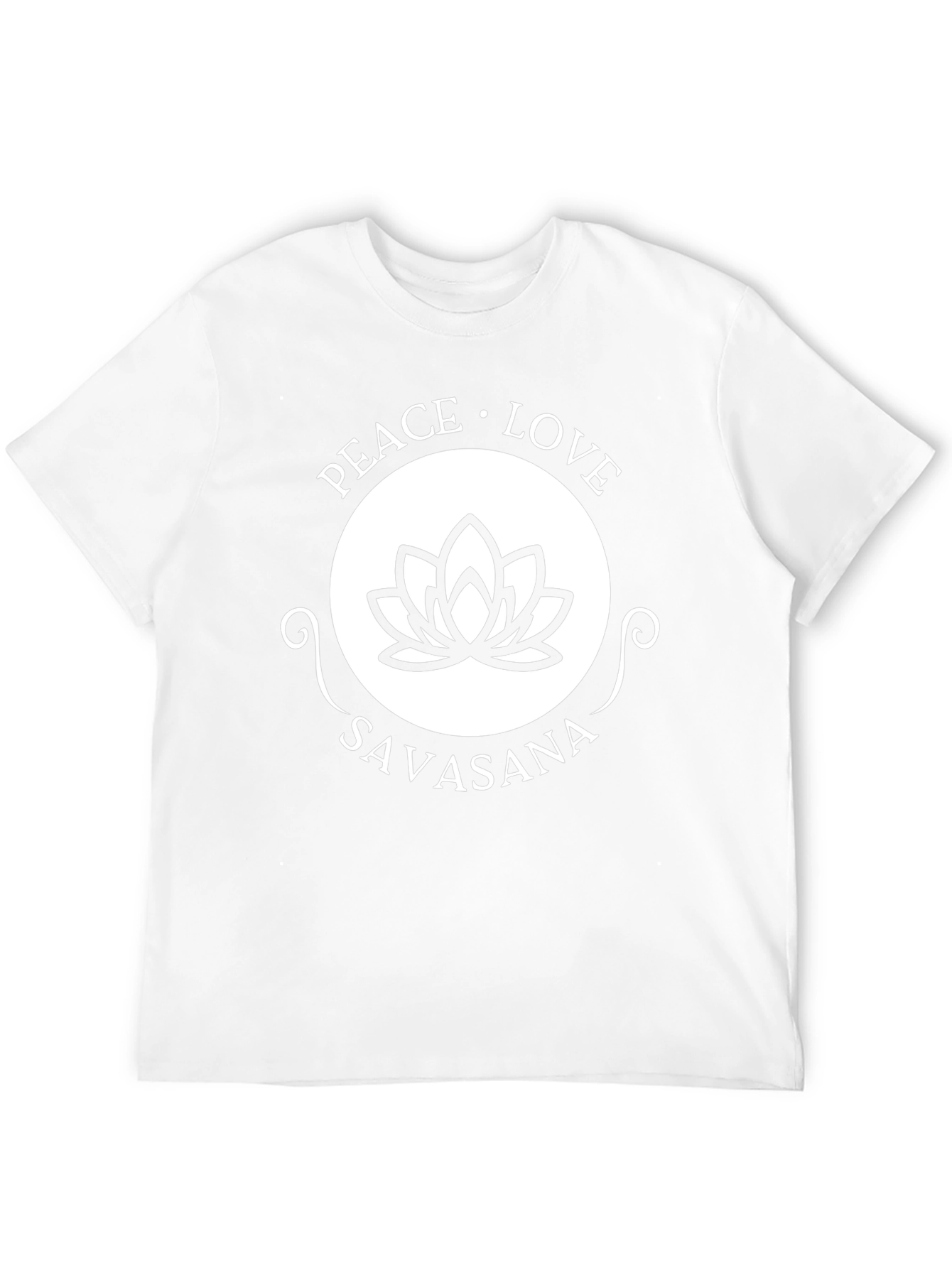 Camiseta Yoga Paz Amor Savasana