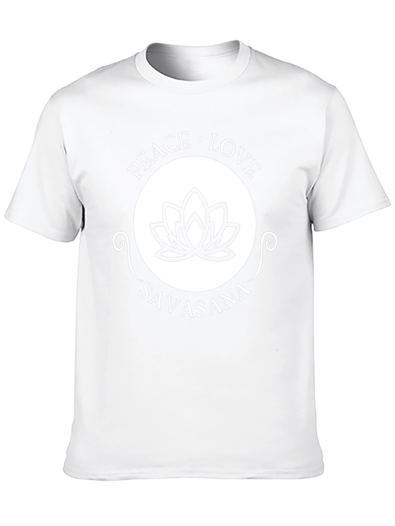 Camiseta Yoga Paz Amor Savasana