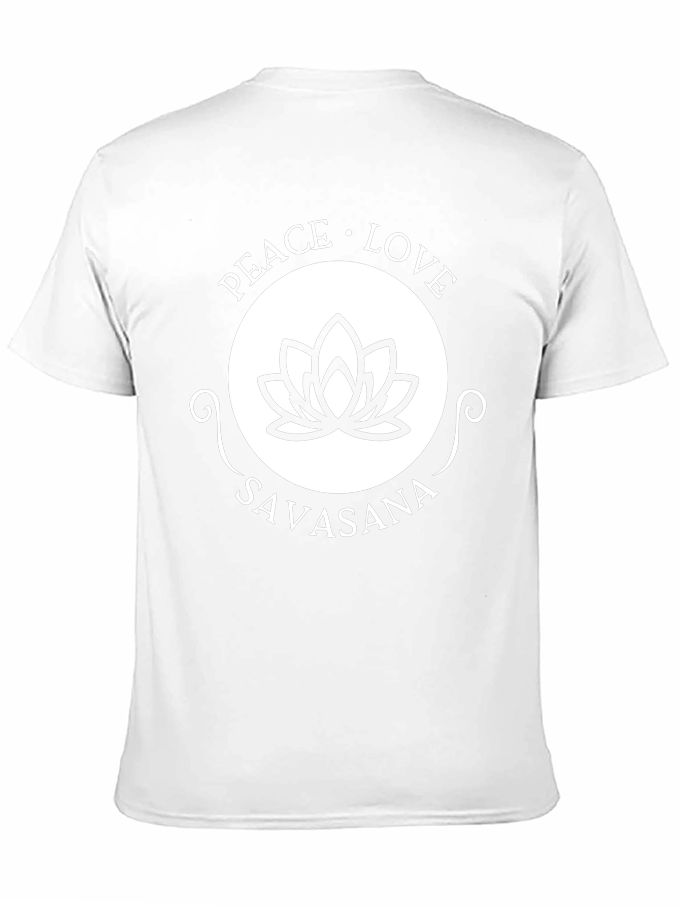 Camiseta Yoga Paz Amor Savasana