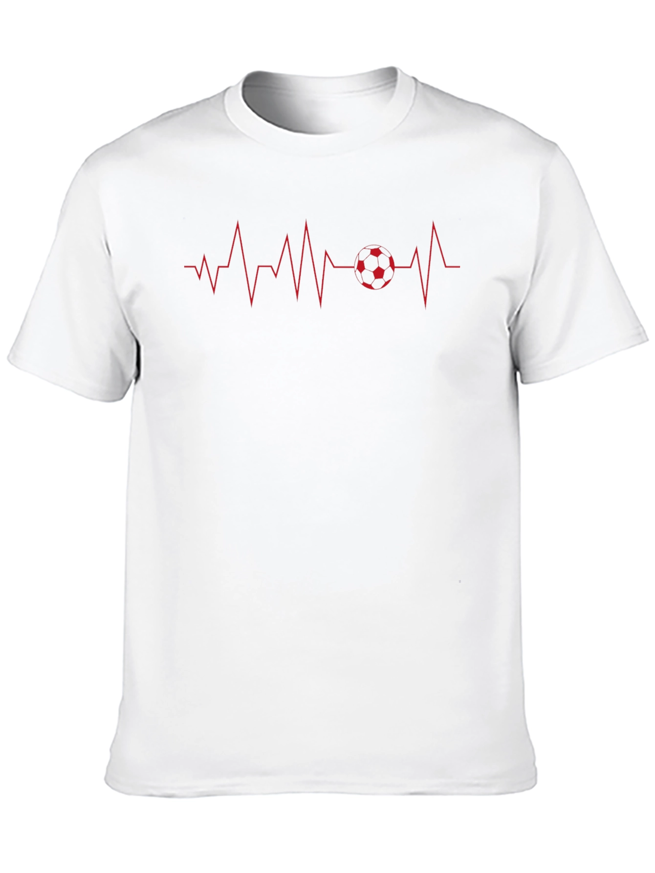 Camiseta Negra Fútbol Pasión - Diseño de Latido