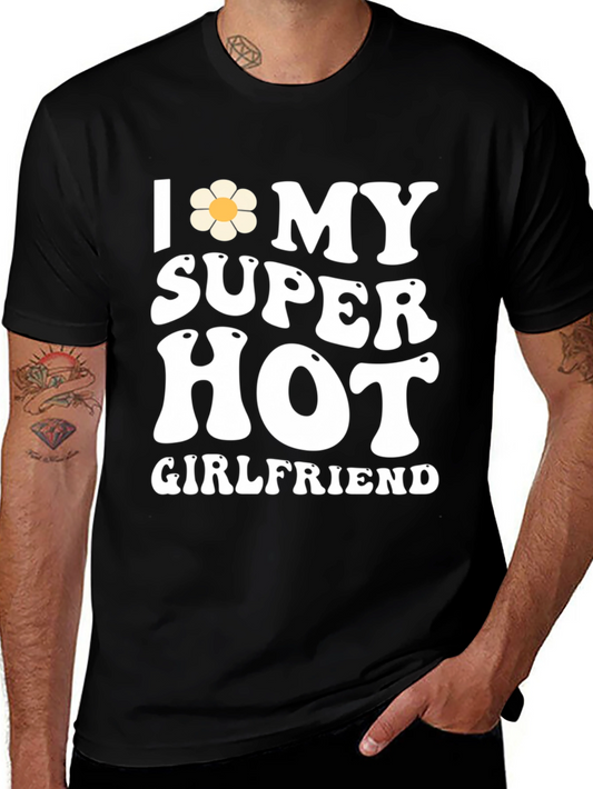 Camiseta Hombre: Amo a mi Novia Súper Sexy